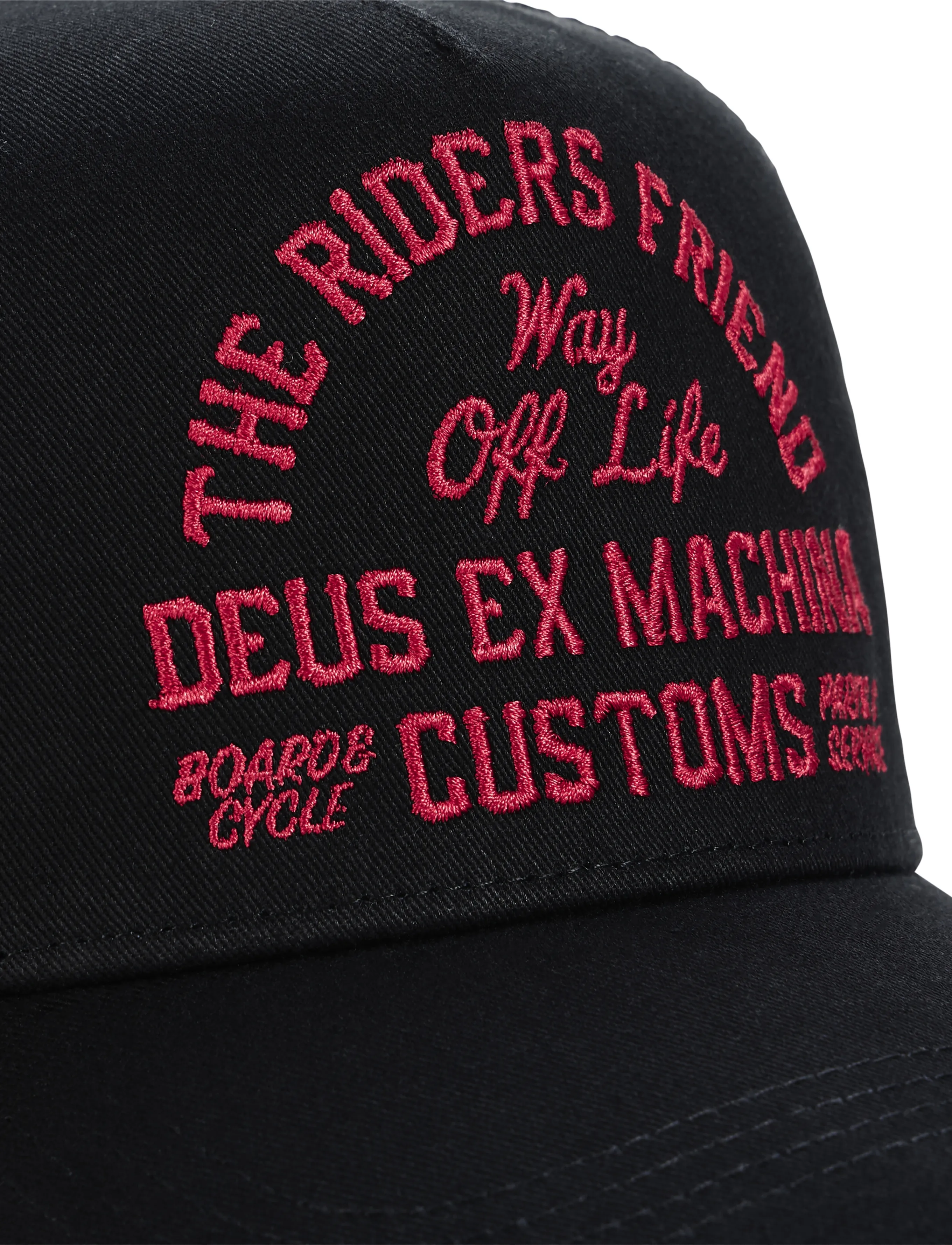Deus Ex Machina - Shook Ones Trucker - caps - black - 2
