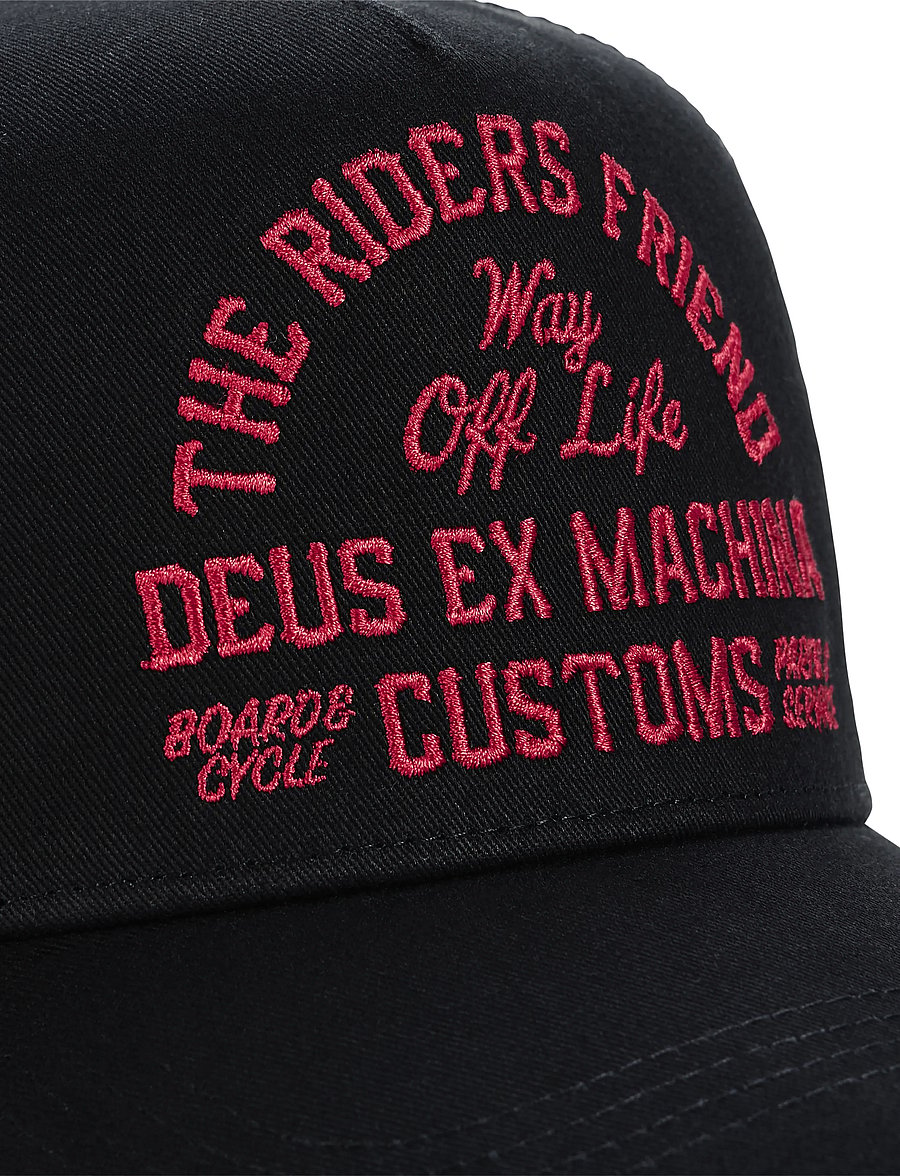 Deus Ex Machina - Shook Ones Trucker - caps - black - 2