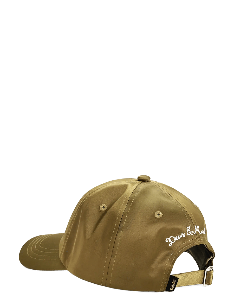 Deus Ex Machina - Pill Satin Cap - nokamütsid - olive green - 1