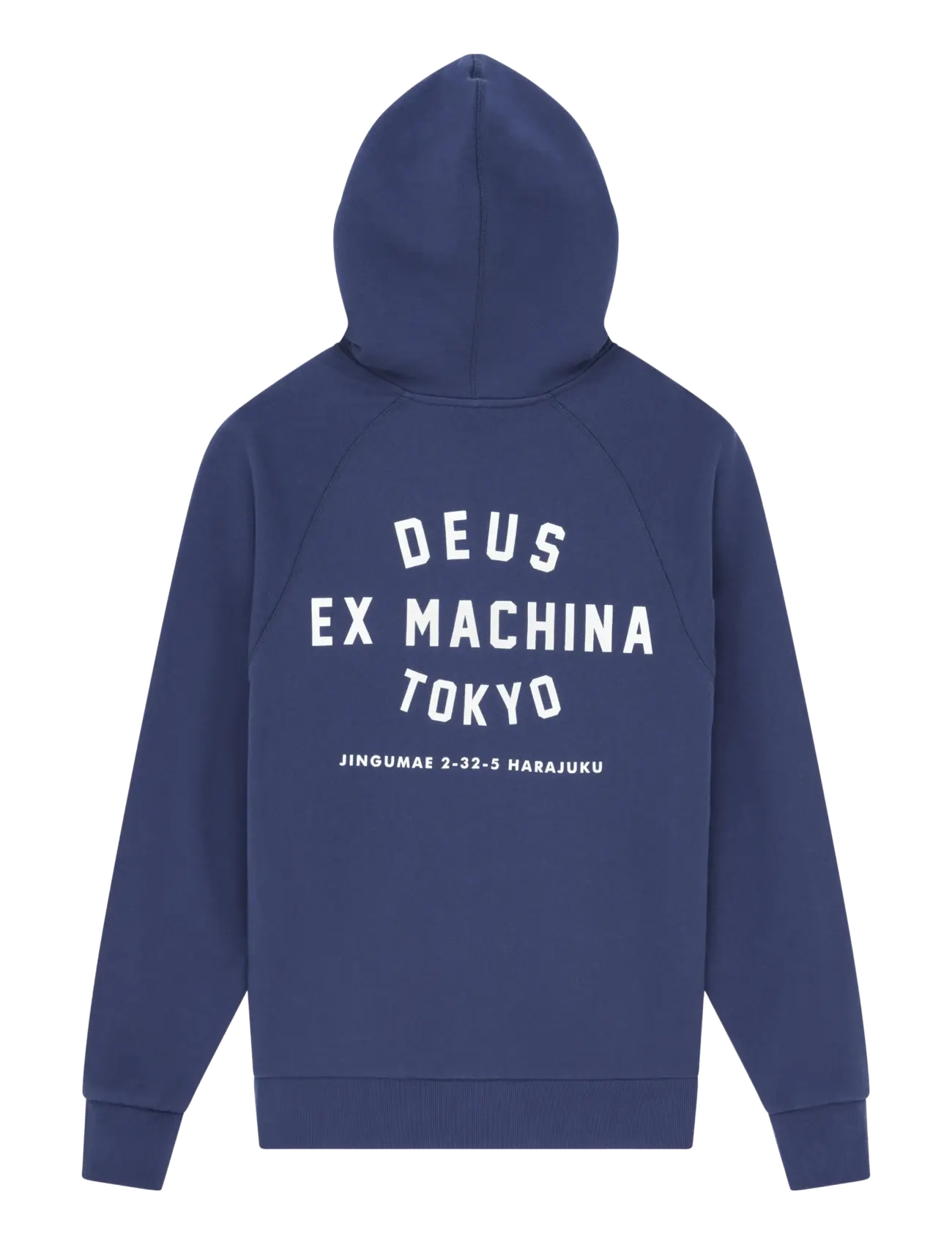 Deus Ex Machina - Harajuku Address Hoodie - mechanic blue - 1