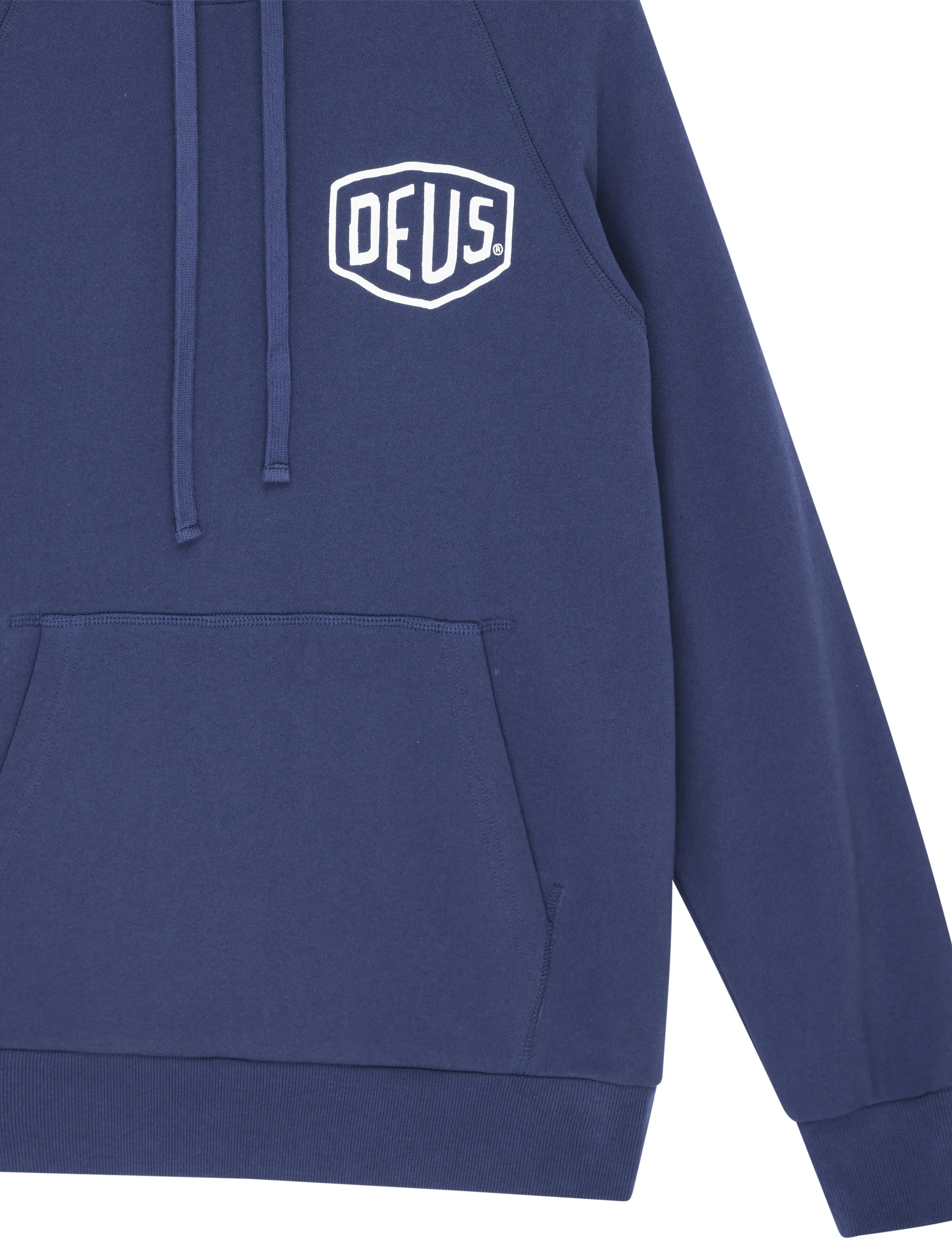 Deus Ex Machina - Harajuku Address Hoodie - mechanic blue - 3