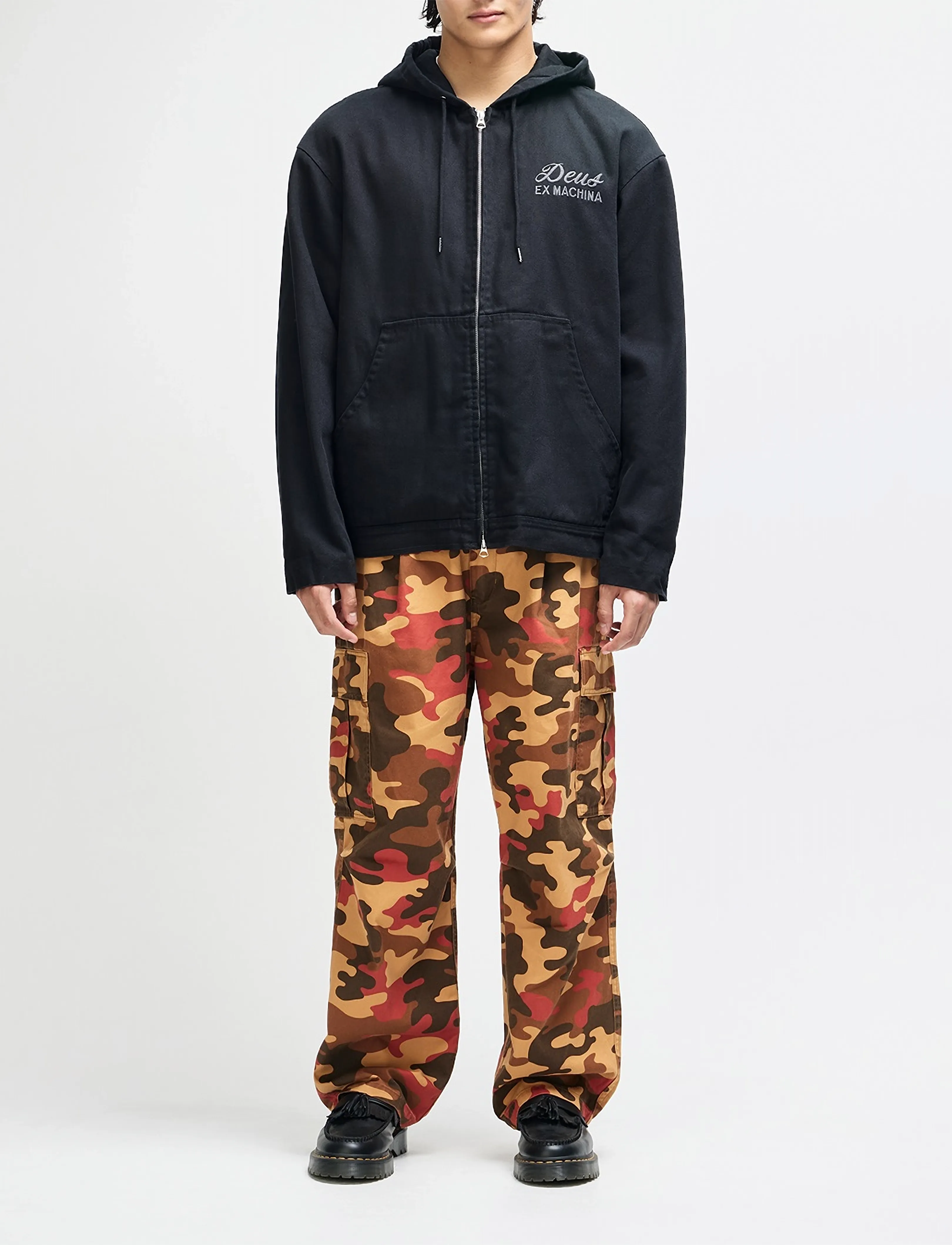 Deus Ex Machina - Harajuku Hooded Jacket - vinterjakker - black - 4