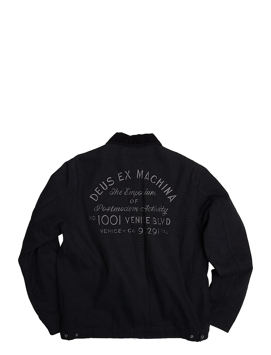Deus Ex Machina - Address Workwear Jacket - sügisjoped - black - 1