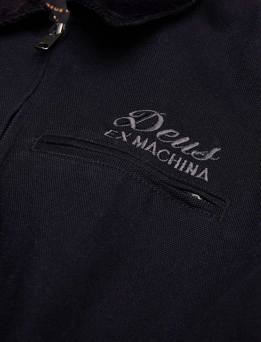 Deus Ex Machina - Address Workwear Jacket - sügisjoped - black - 3
