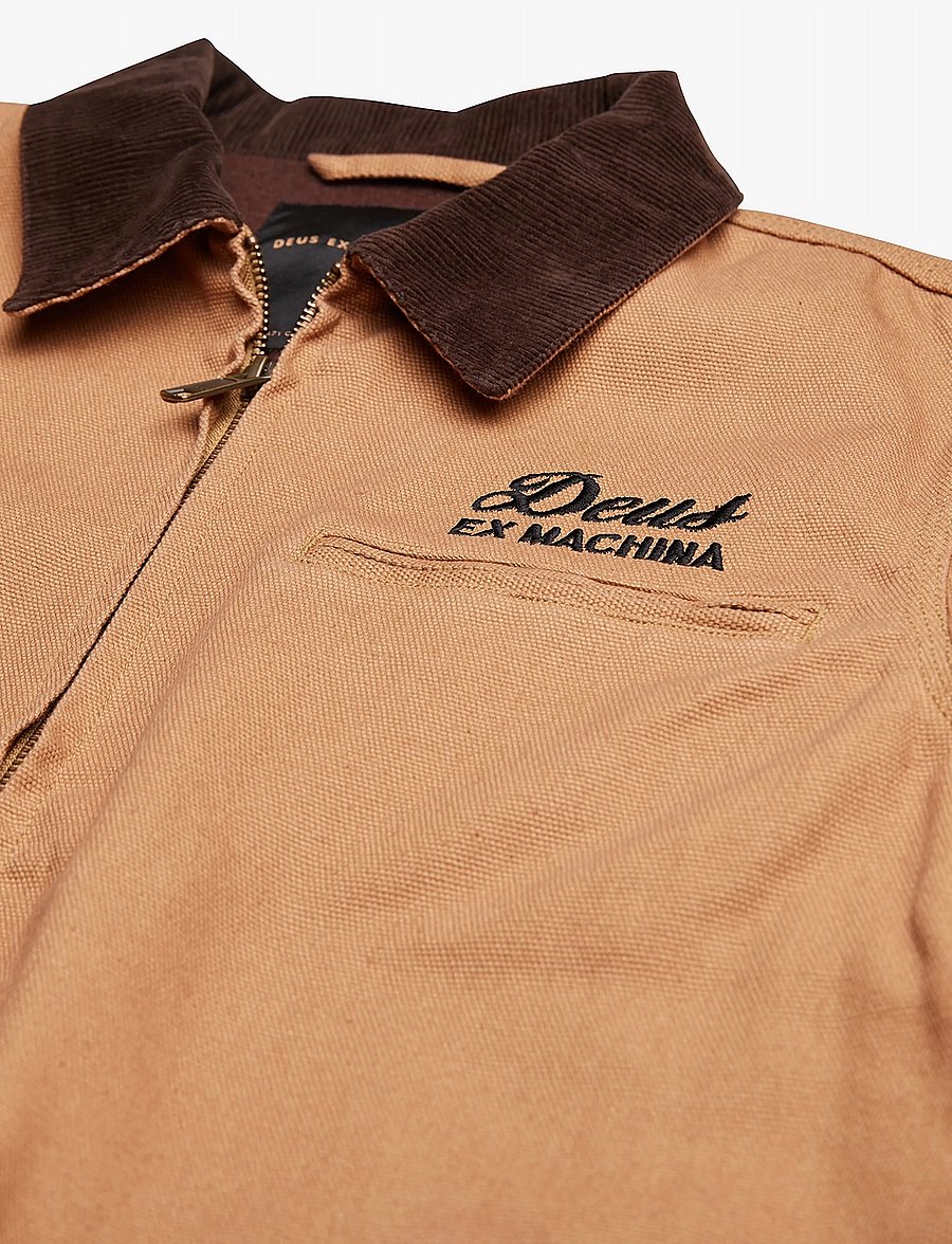 Deus Ex Machina - Address Workwear Jacket - herbstjacken - dijon tan - 2