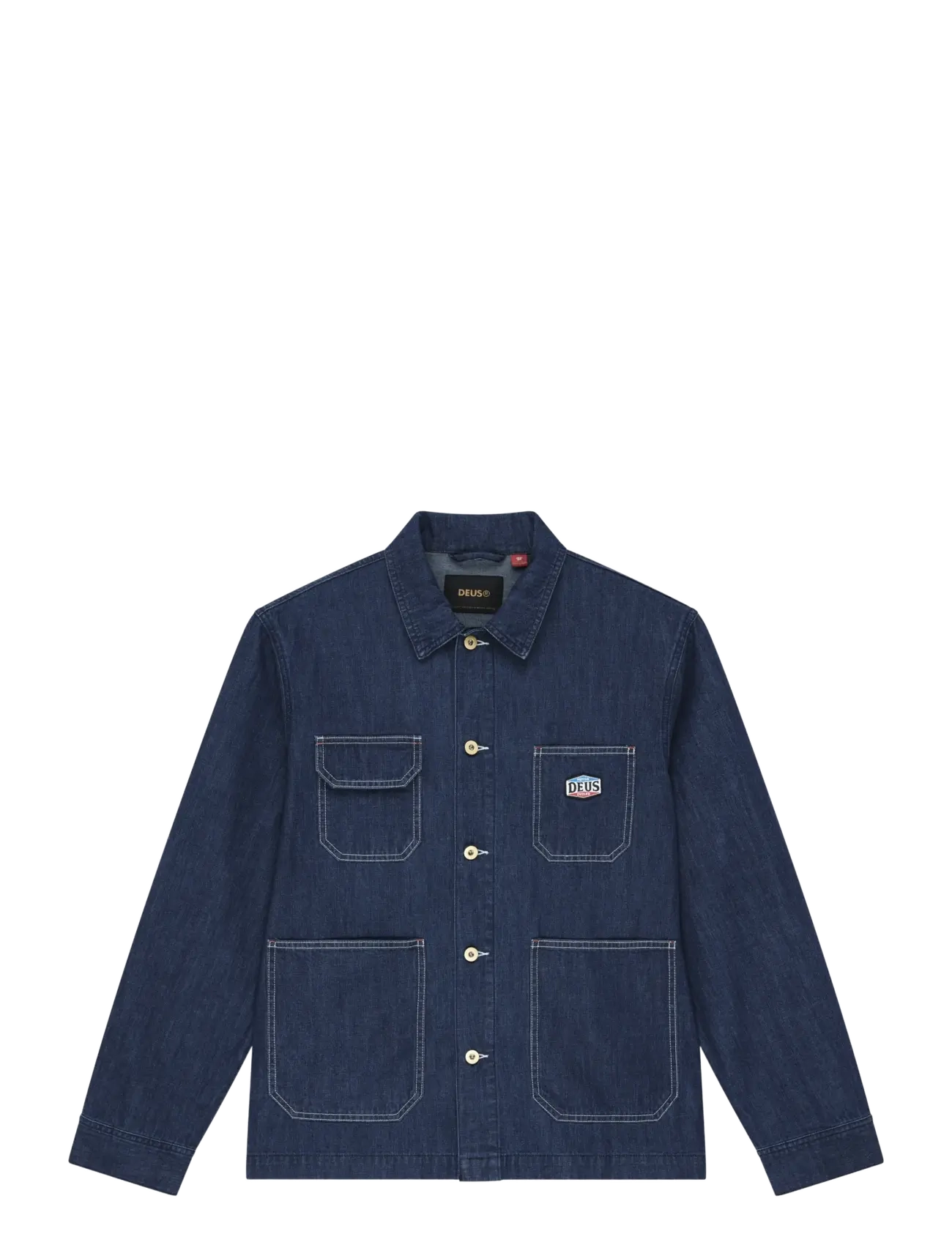 Deus Ex Machina - Denim Chore Jacket - forede denimjakker - vintage blue - 1
