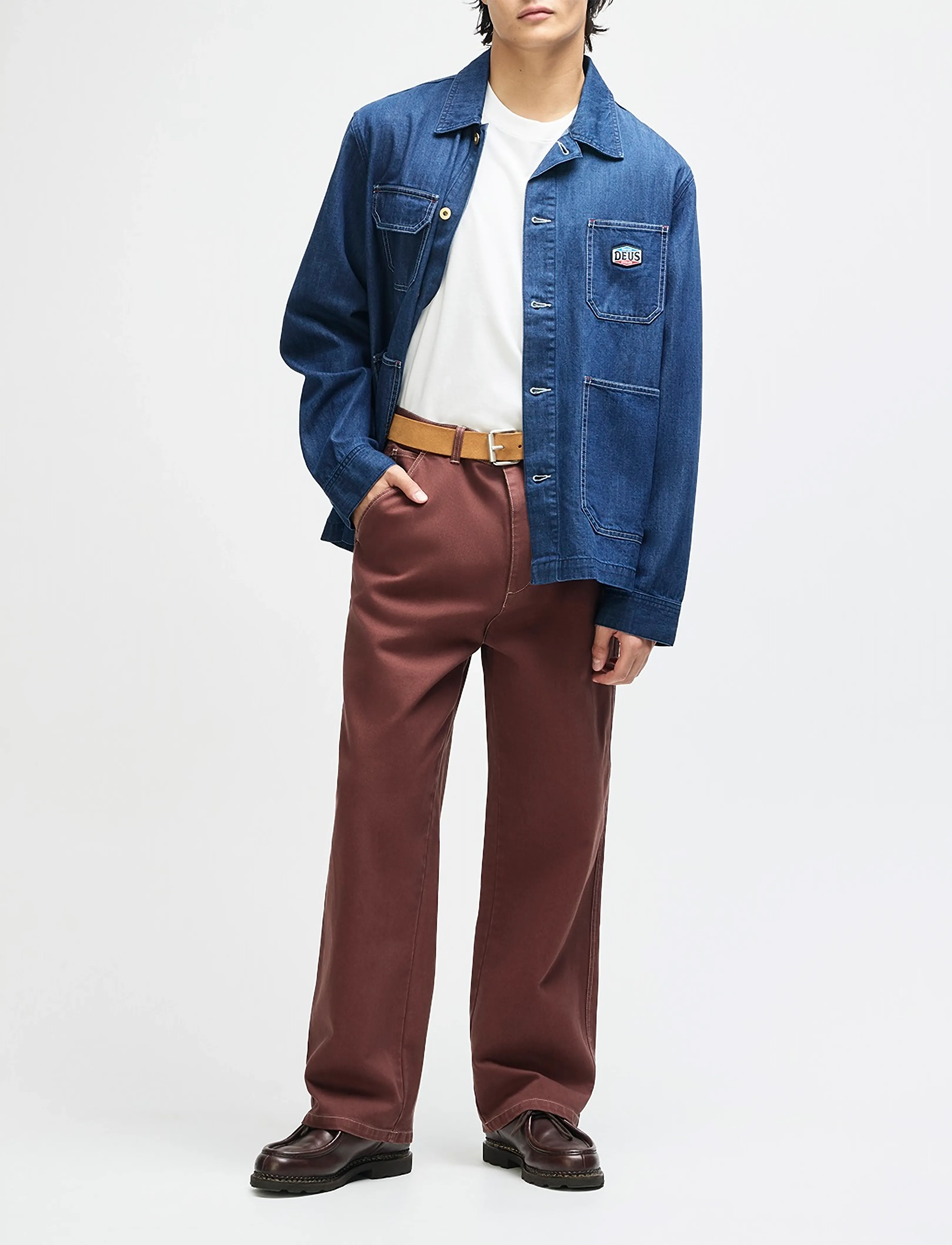 Deus Ex Machina Denim Chore Jacket jeansjackor herr – bild 5