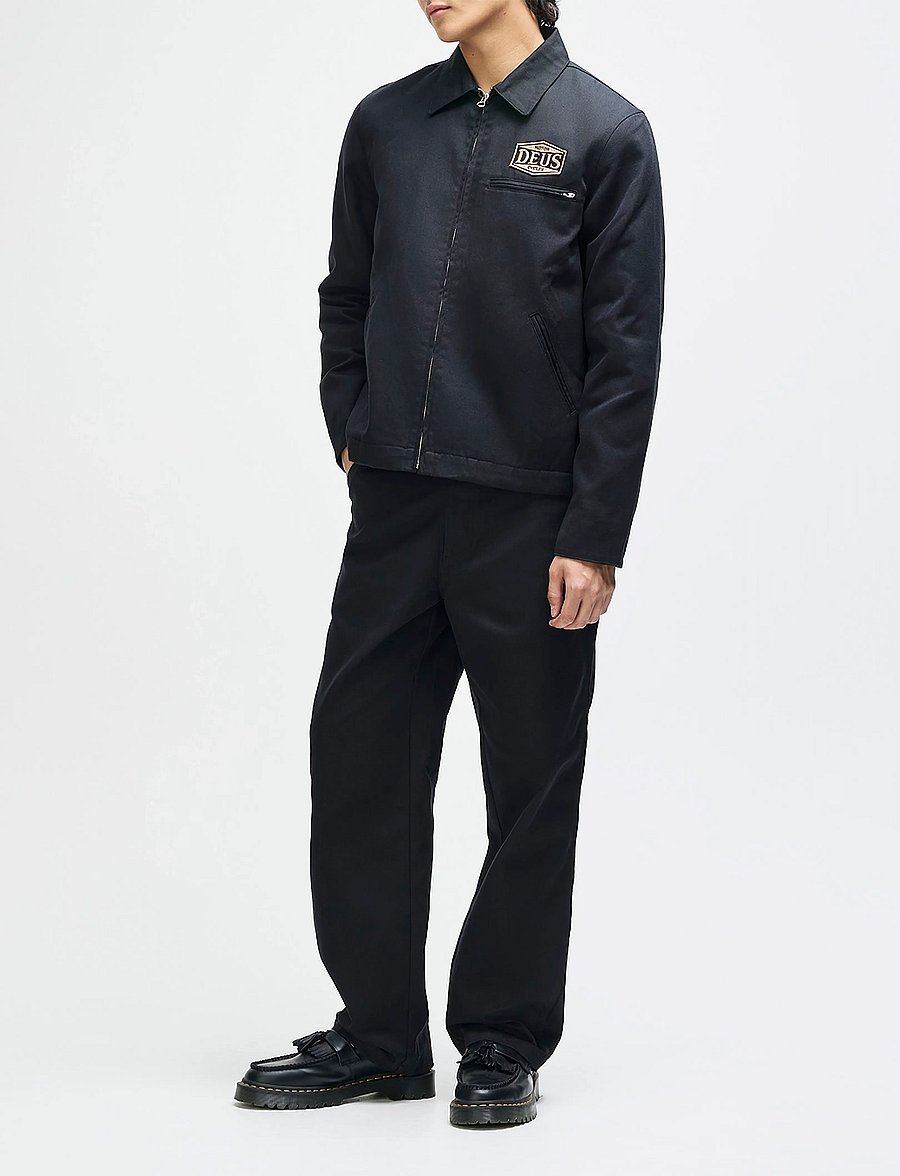Deus Ex Machina - Earls Work Jacket - herbstjacken - black - 0