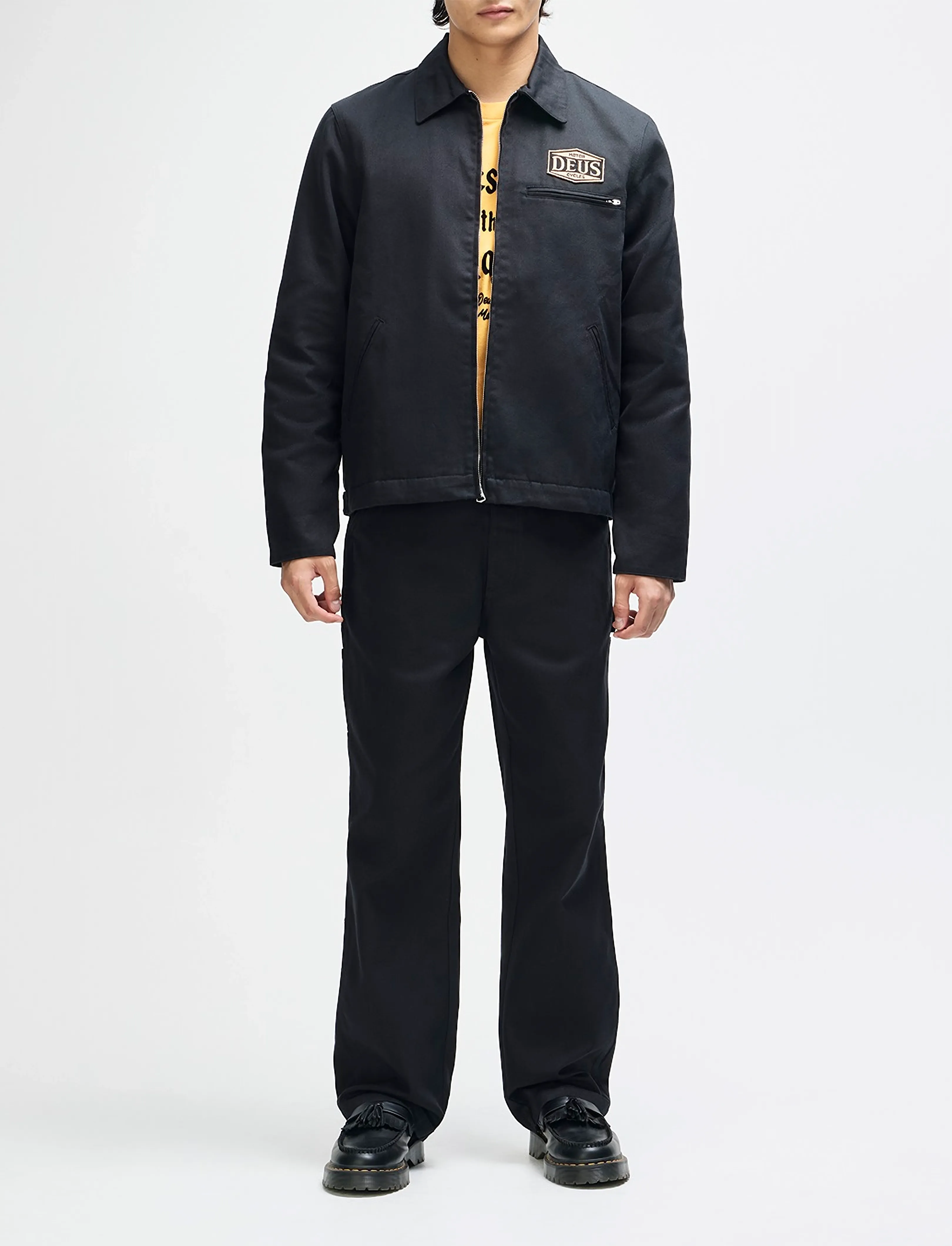Deus Ex Machina - Earls Work Jacket - herbstjacken - black - 4
