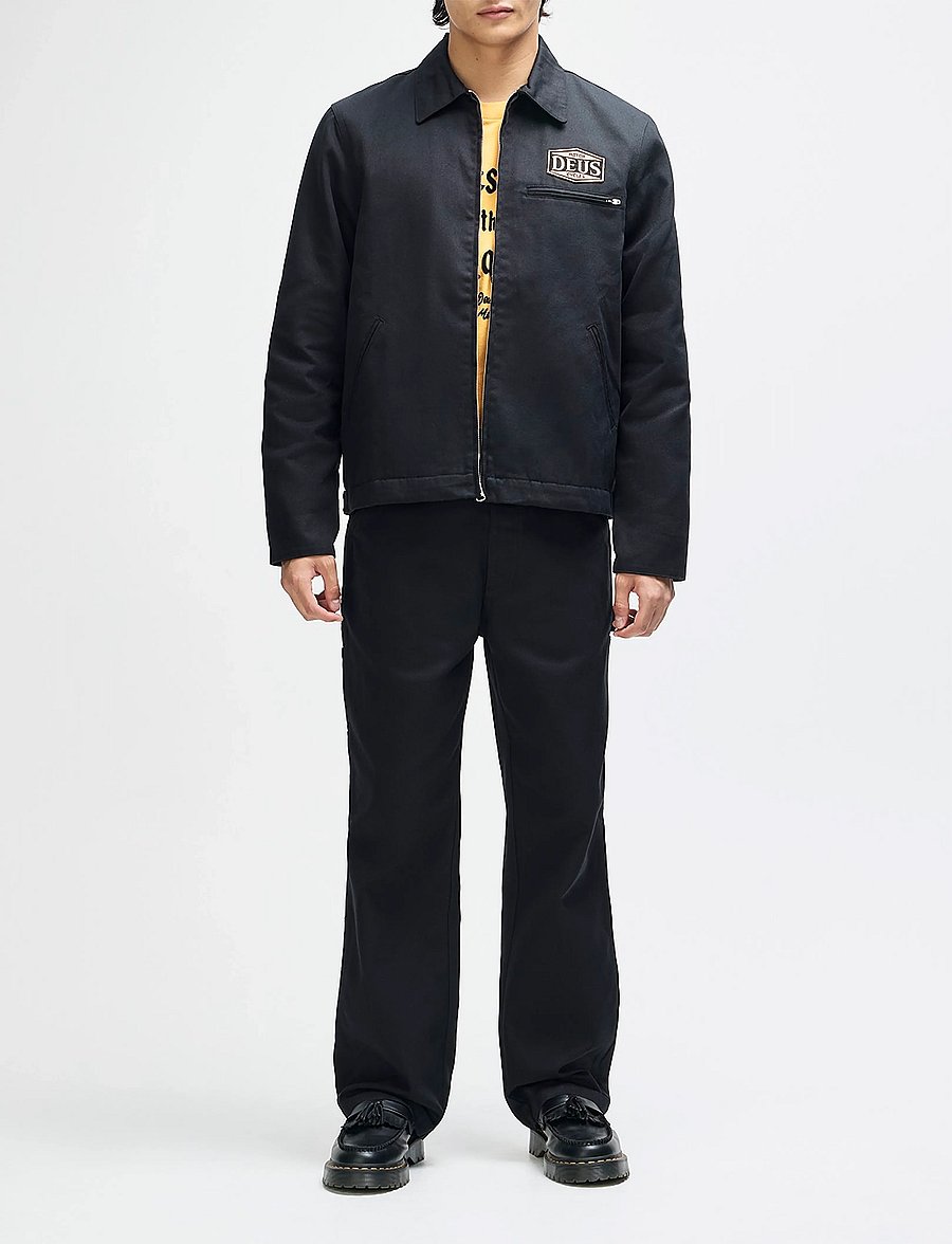 Deus Ex Machina - Earls Work Jacket - herbstjacken - black - 4