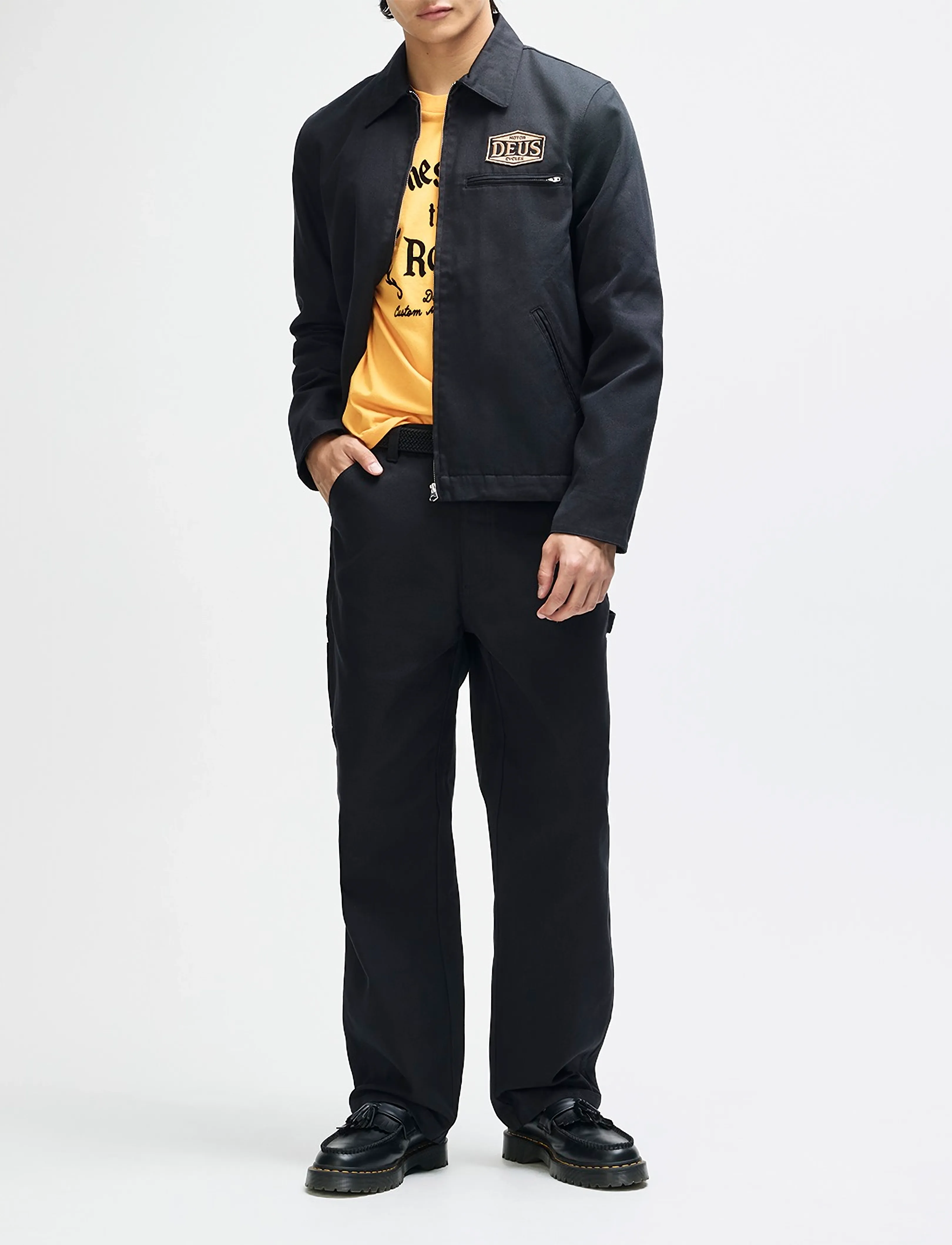 Deus Ex Machina - Earls Work Jacket - herbstjacken - black - 5