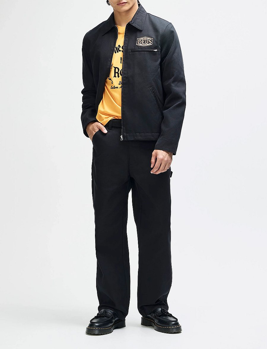 Deus Ex Machina - Earls Work Jacket - herbstjacken - black - 5