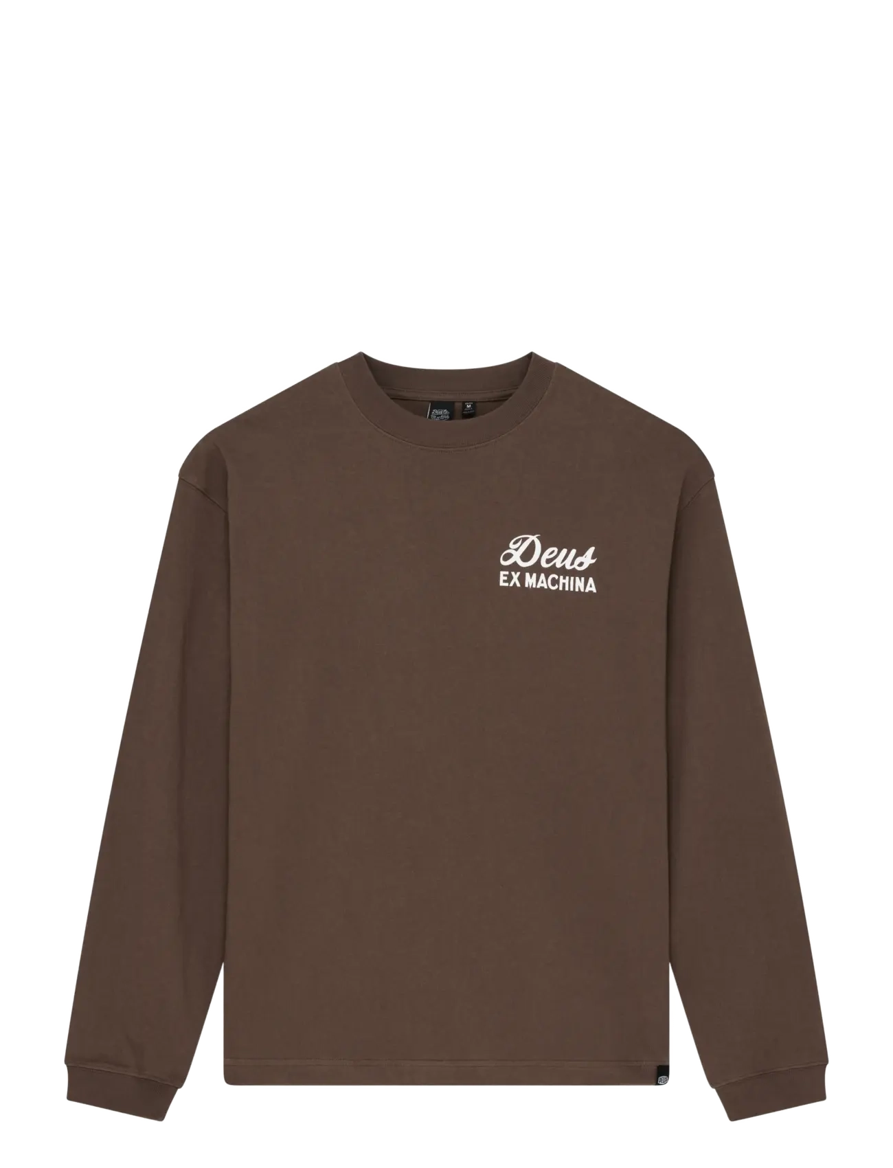 Deus Ex Machina Harajuku Sign Ls Tee - Streetwear - BISON BROWN / brown