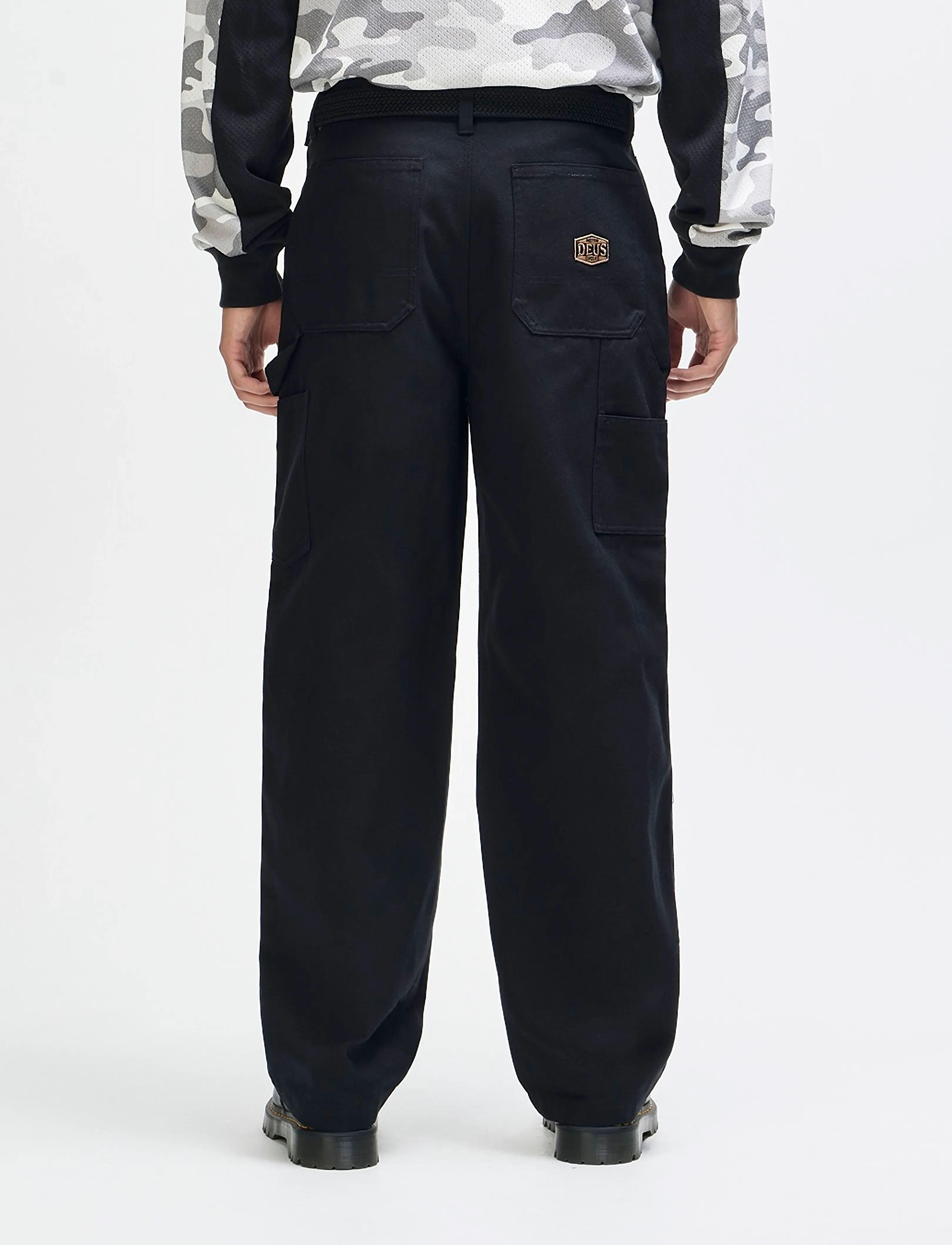 Deus Ex Machina - Big Fella Canvas Pant - black - 3