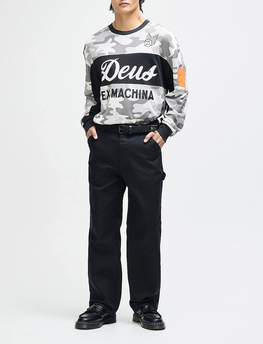 Deus Ex Machina - Big Fella Canvas Pant - black - 4
