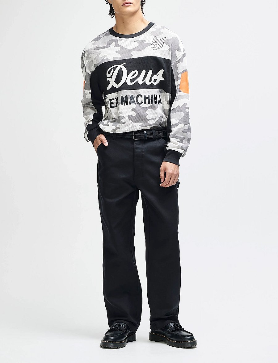 Deus Ex Machina - Big Fella Canvas Pant - black - 5
