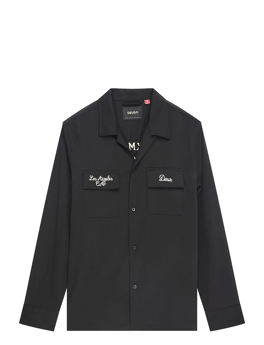 Deus Ex Machina - Forbidden Fruit Bowling Shirt - freizeithemden - black - 1