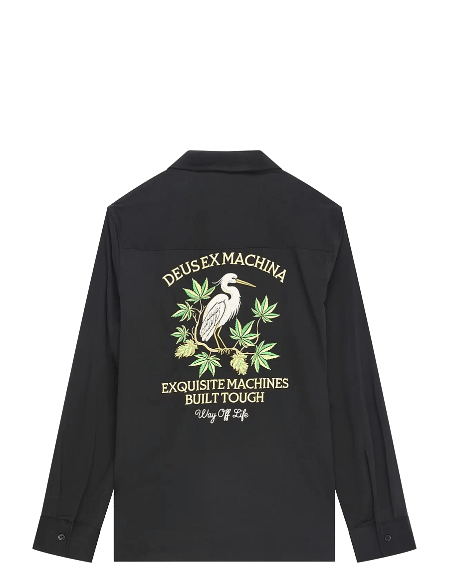 Deus Ex Machina - Forbidden Fruit Bowling Shirt - freizeithemden - black - 2