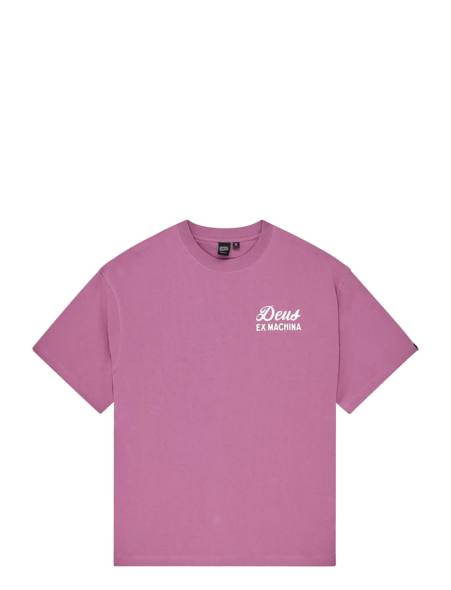 Deus Ex Machina - Canggu Sign Tee - red violet - 0