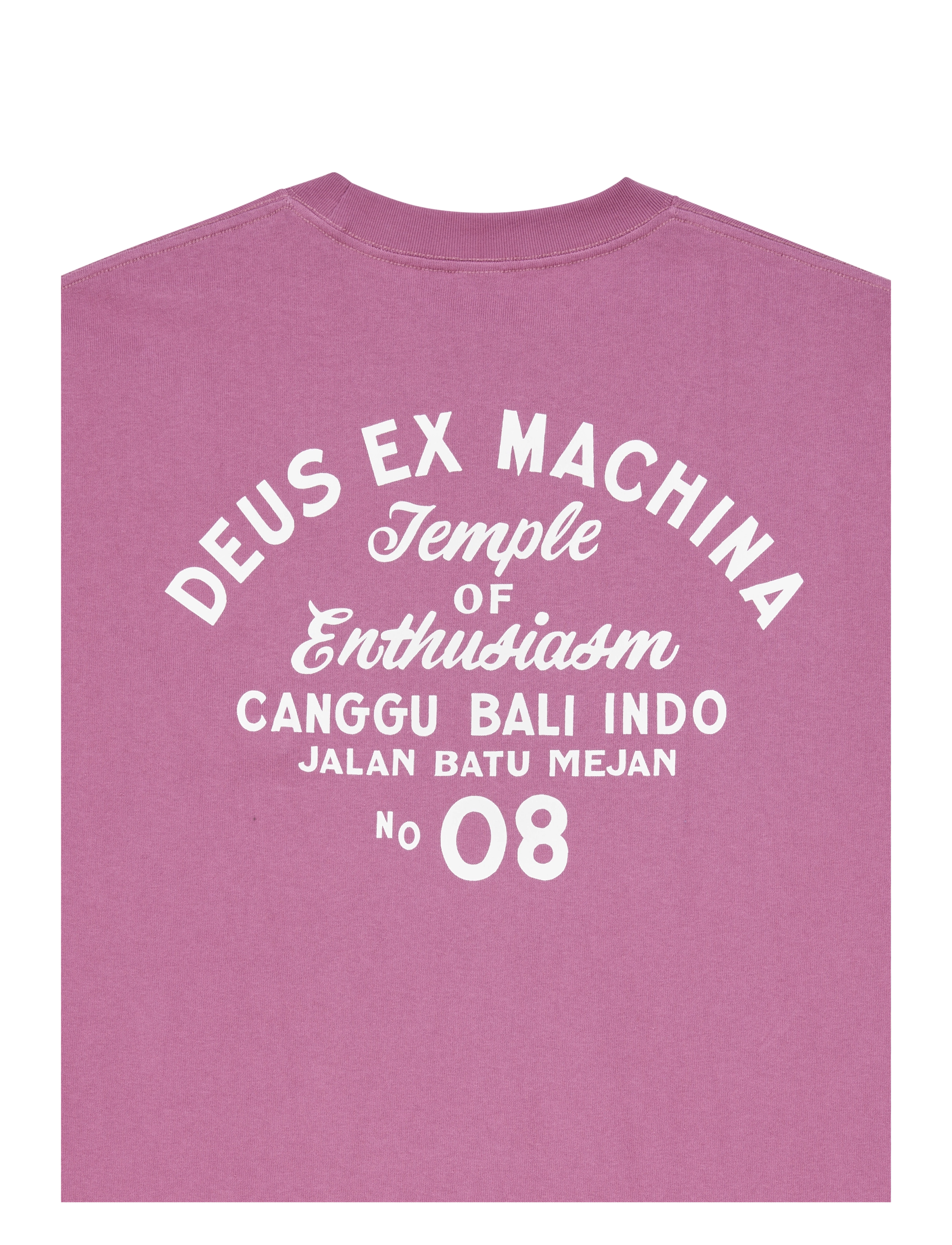 Deus Ex Machina - Canggu Sign Tee - red violet - 2