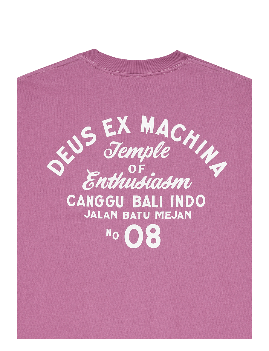 Deus Ex Machina - Canggu Sign Tee - red violet - 2