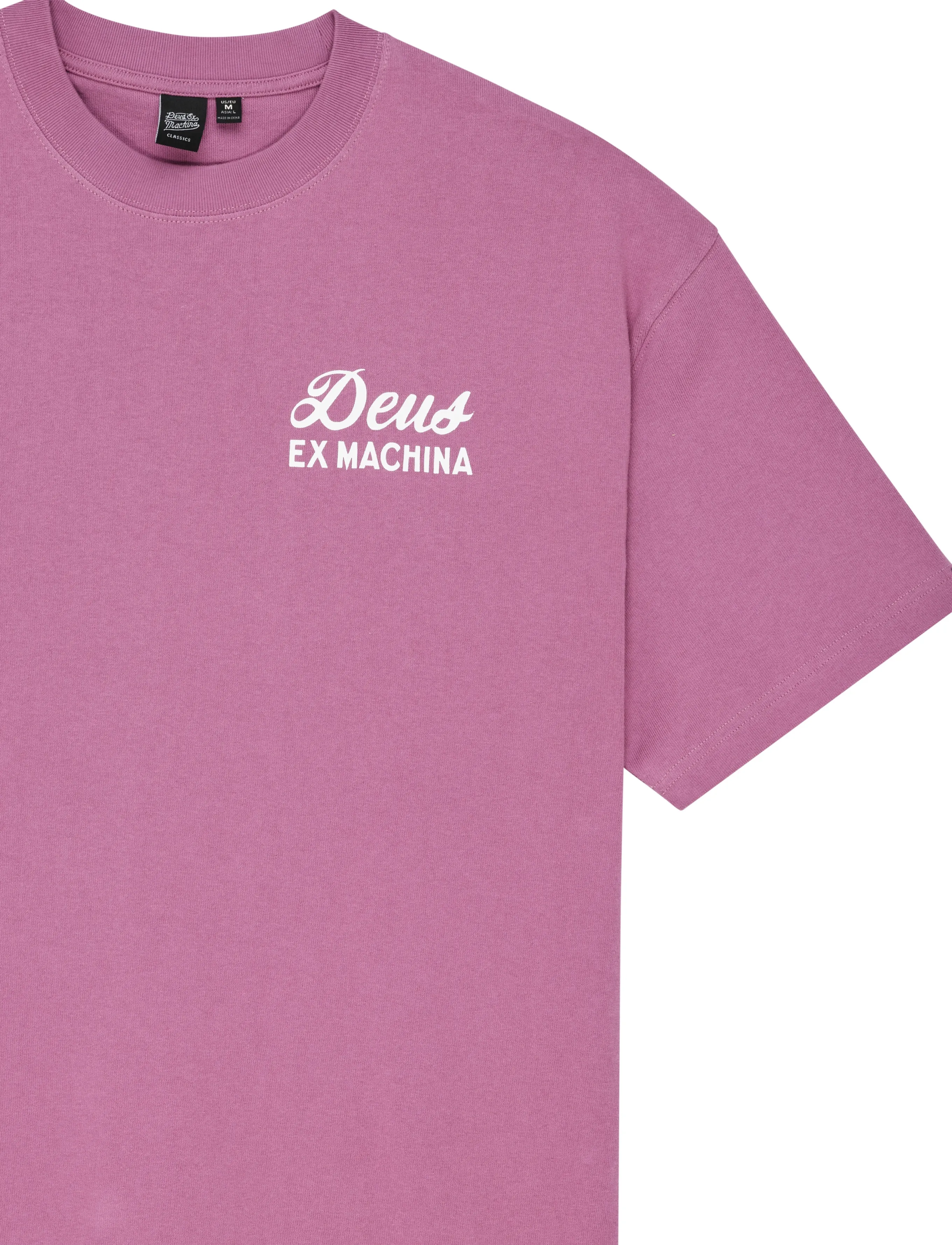 Deus Ex Machina - Canggu Sign Tee - red violet - 3