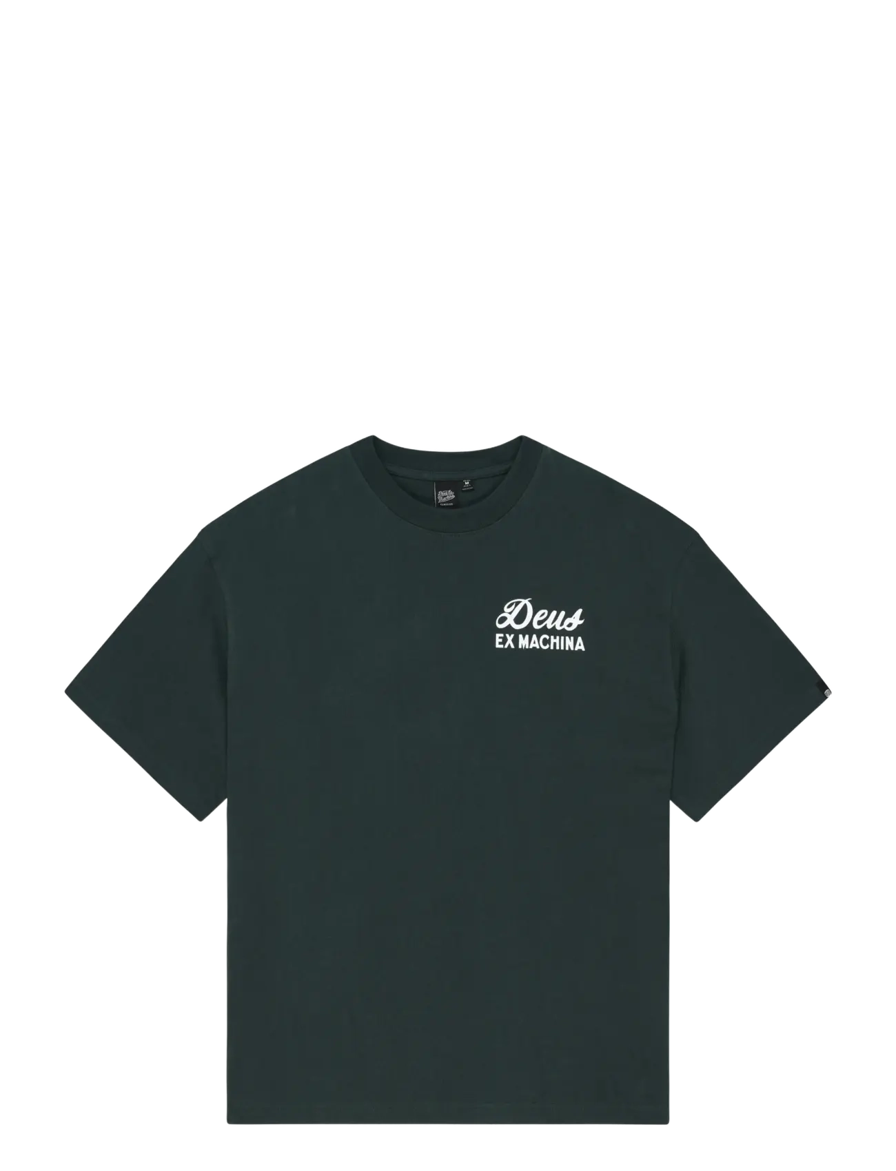 Deus Ex Machina Biarritz Sign Tee - T-Shirts - RACING GREEN / green