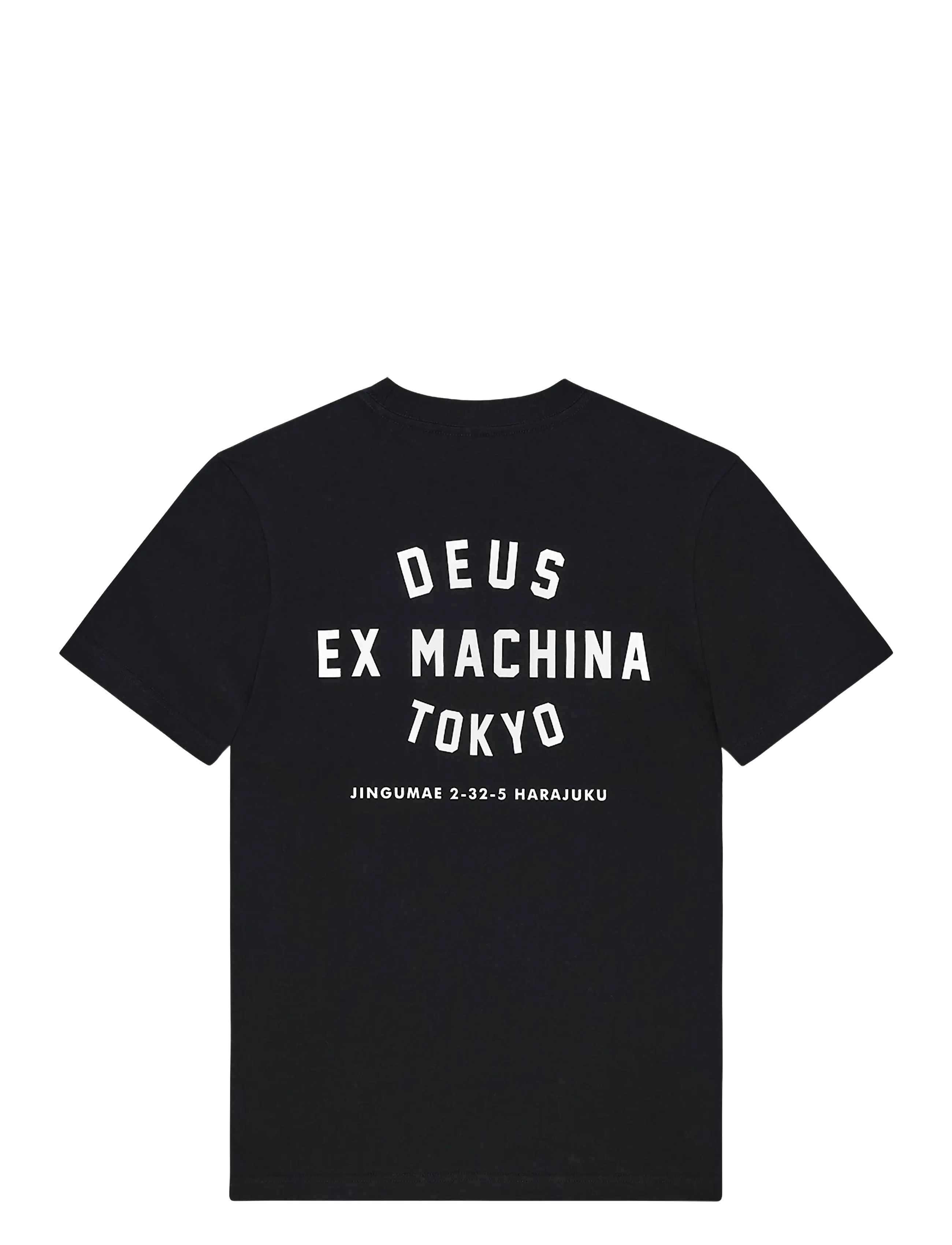 Deus Ex Machina - Harajuku Helmet Tee - kurzärmelige t-shirts - black - 1
