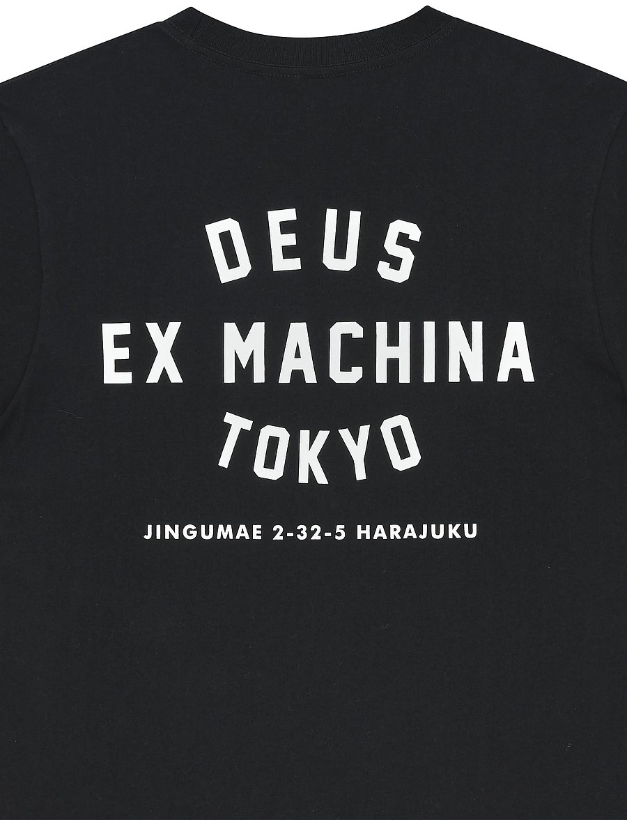 Deus Ex Machina - Harajuku Helmet Tee - kurzärmelige t-shirts - black - 3