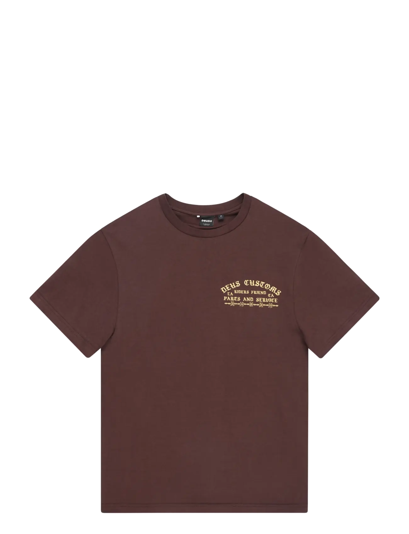 Deus Ex Machina - Unchained Tee - kurzärmelige t-shirts - brown - 1
