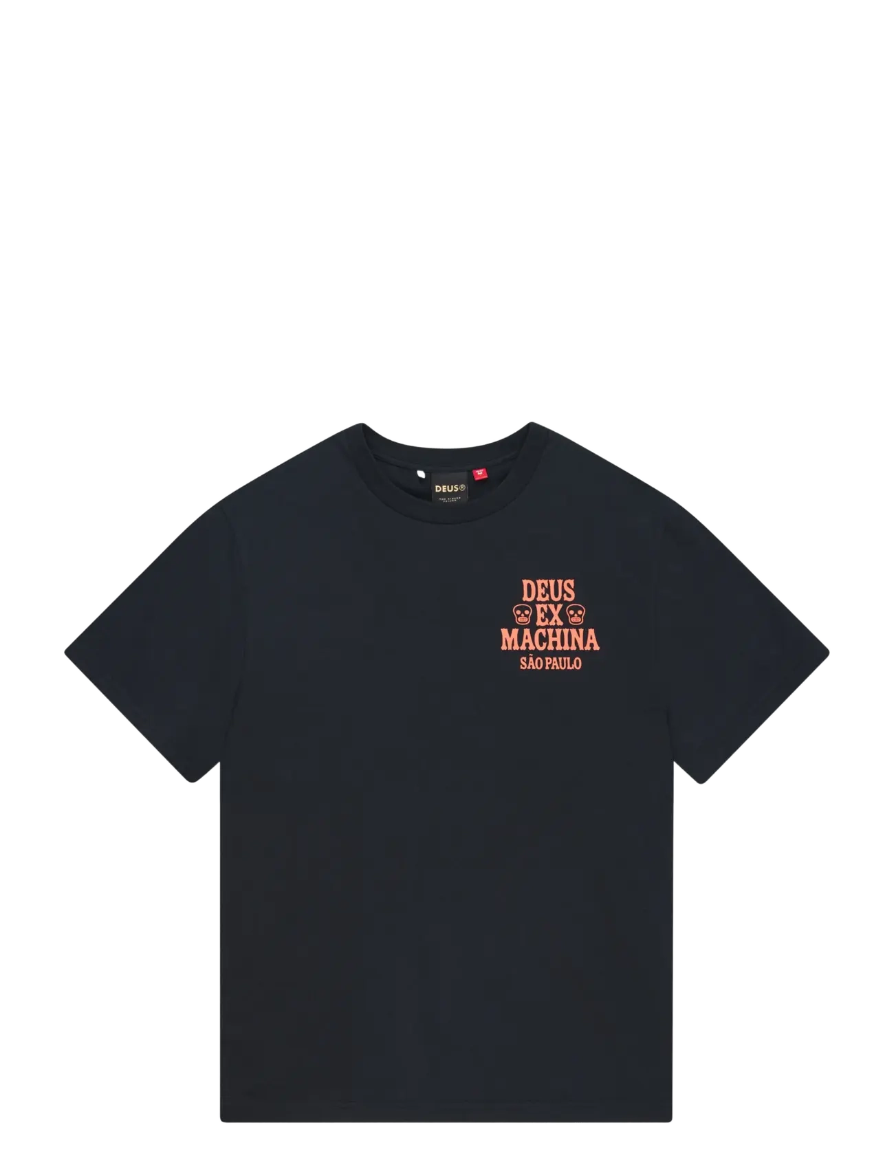 Deus Ex Machina - Sao Paulo Ceramic Tee - kurzärmelige t-shirts - black - 1
