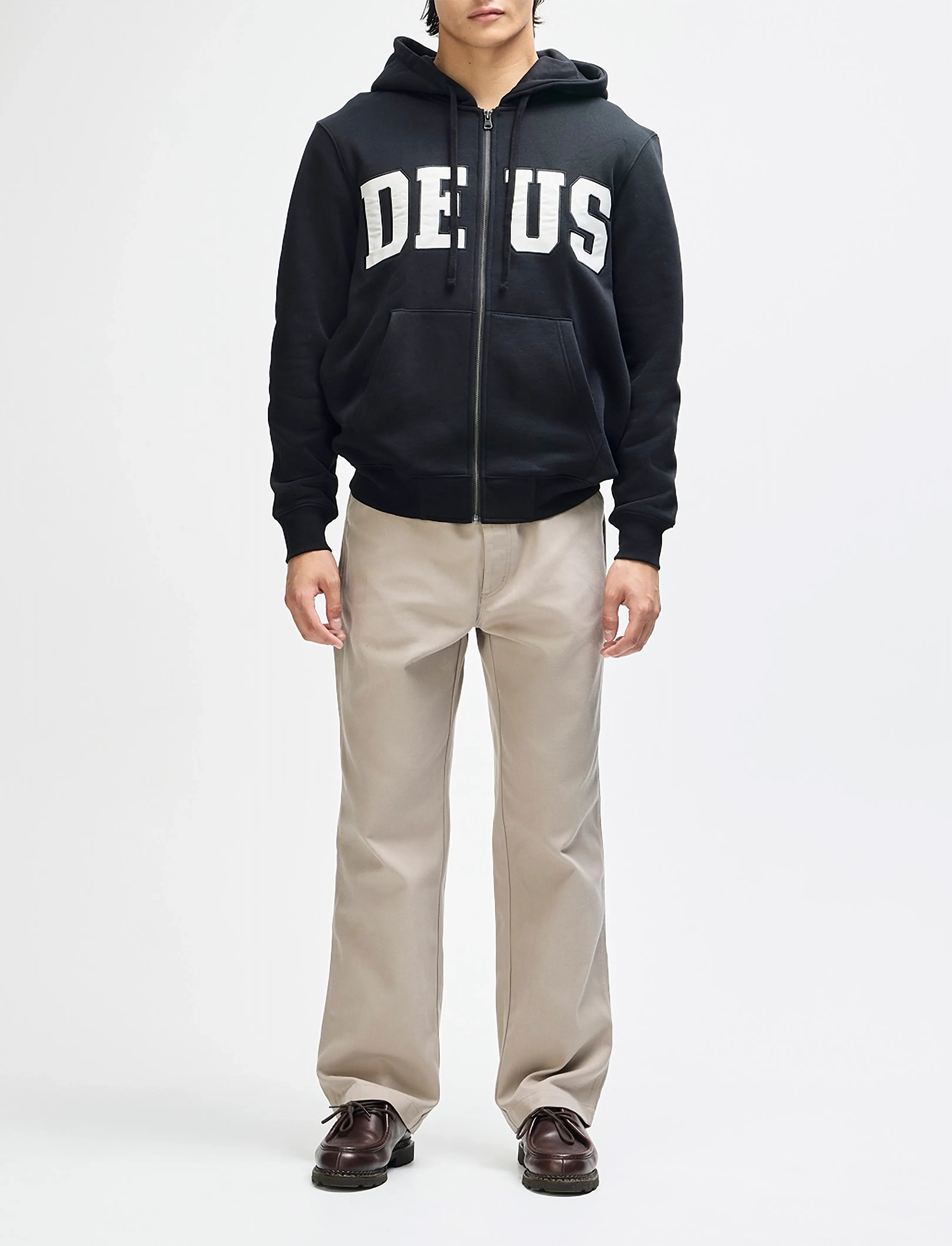 Deus Ex Machina - Victory Lap Zip Hoodie - hoodies - black - 3