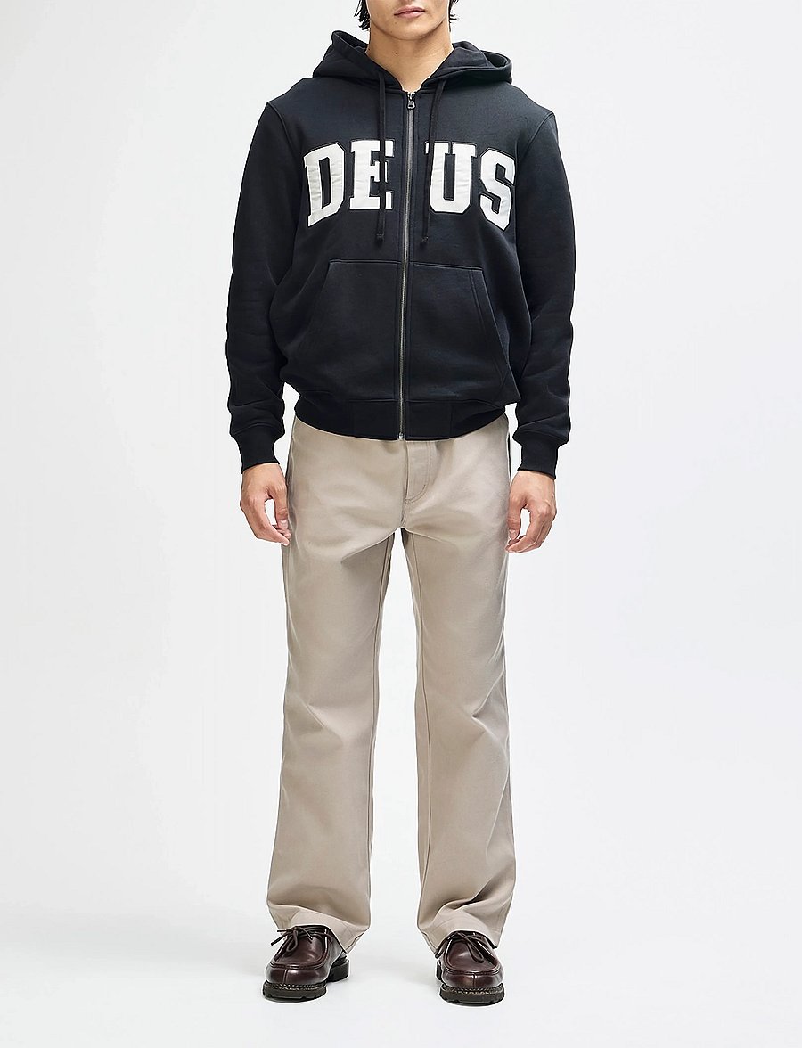 Deus Ex Machina - Victory Lap Zip Hoodie - hoodies - black - 3