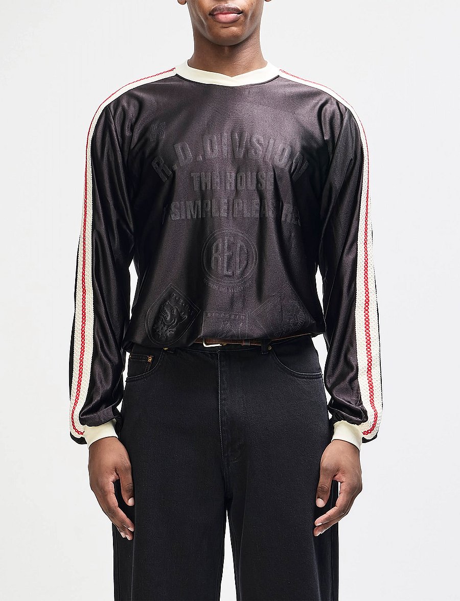 Deus Ex Machina - Kazuko Jersey - langärmelige t-shirts - anthracite grey - 0