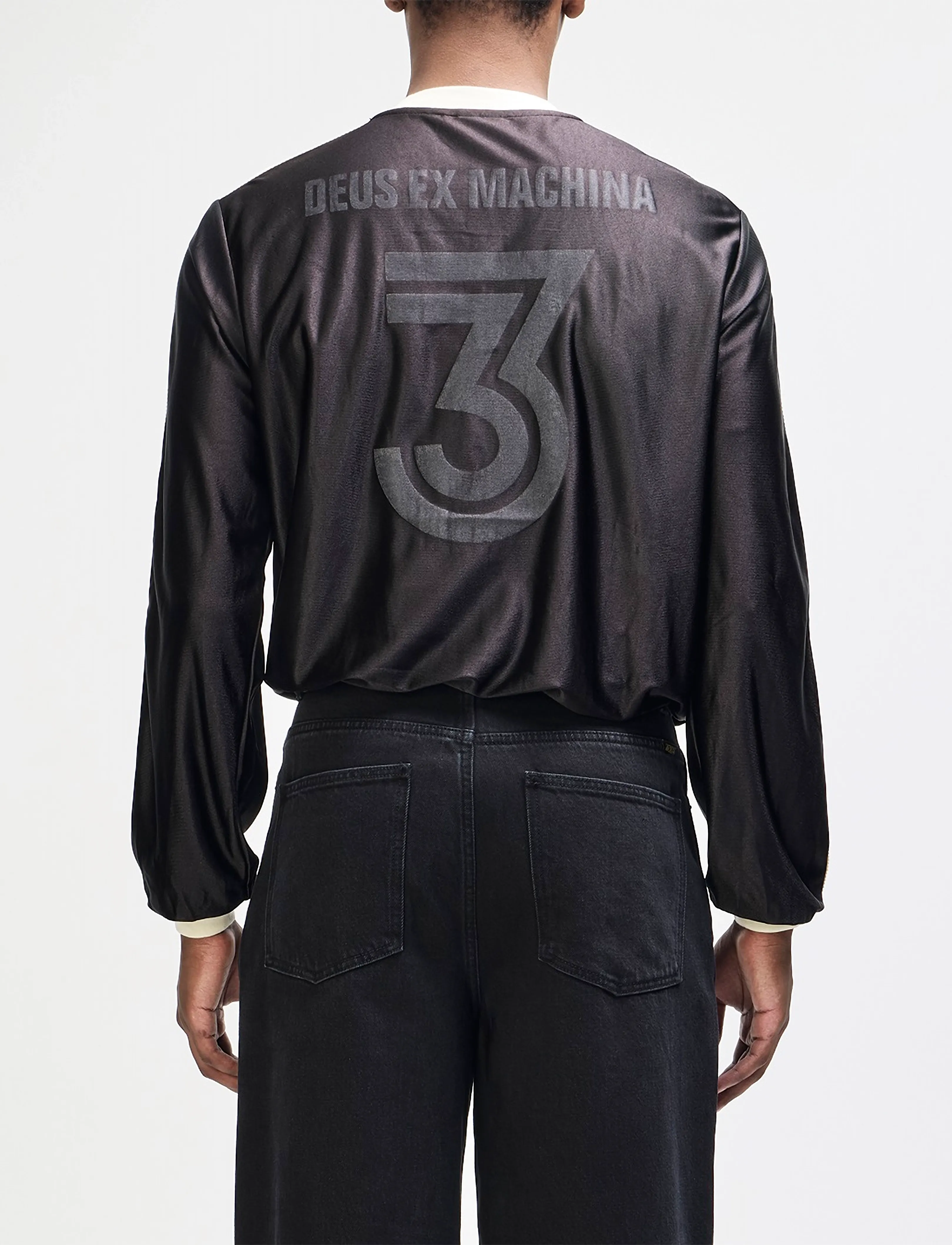 Deus Ex Machina - Kazuko Jersey - langärmelige t-shirts - anthracite grey - 3