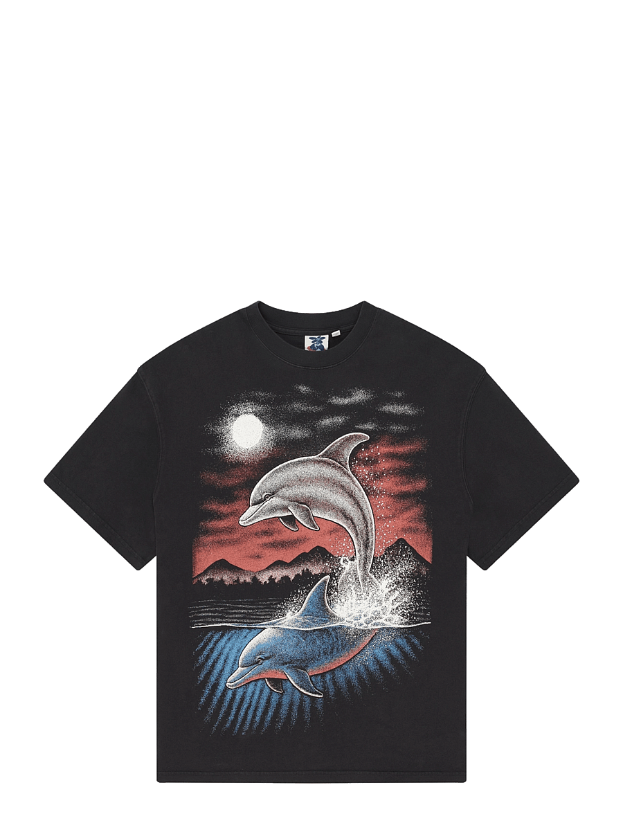 Deus Ex Machina - Lovers Os Tee - short-sleeved t-shirts - black beauty - 1