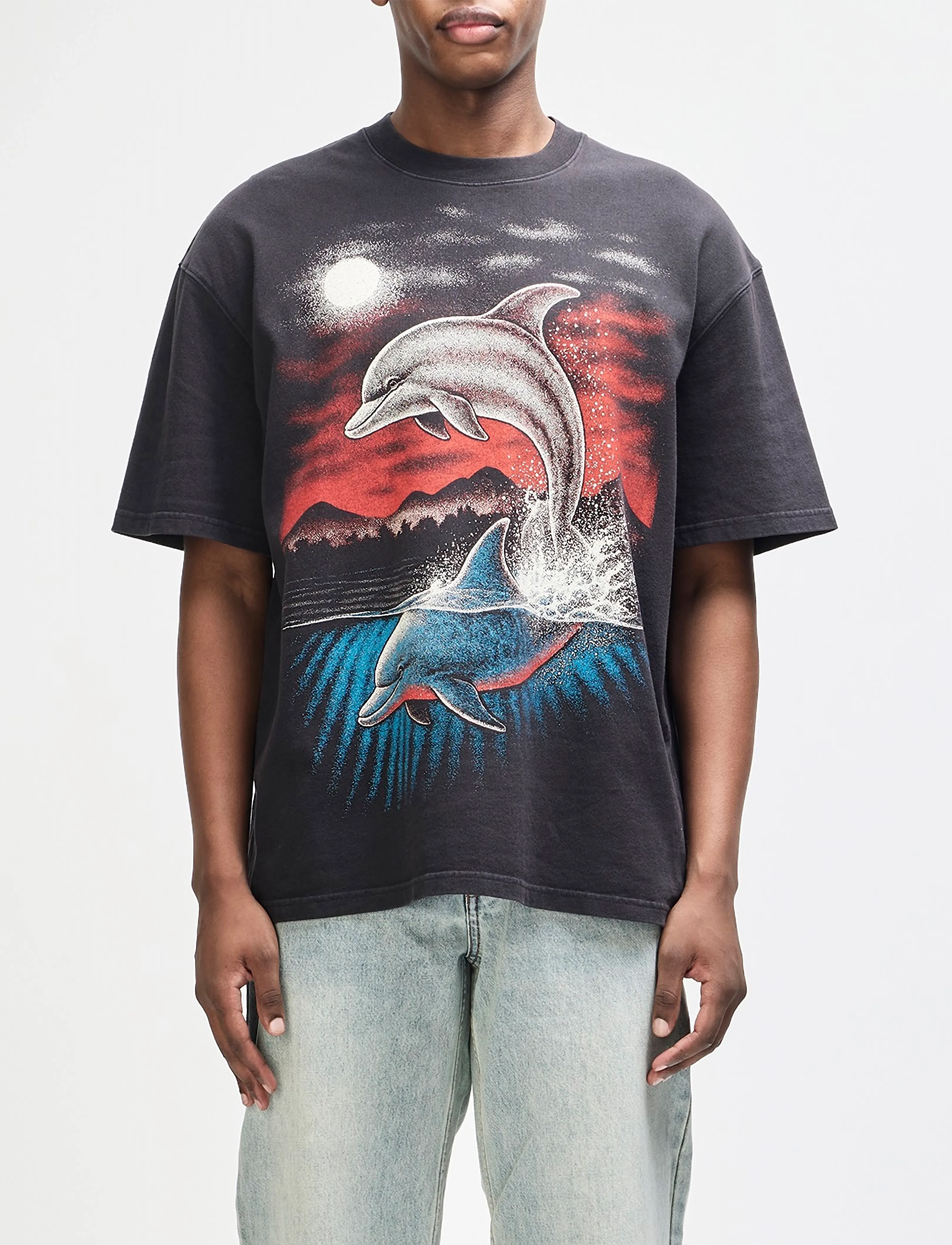 Deus Ex Machina Lovers Os Tee - T-krekli ar īsām piedurknēm - BLACK BEAUTY / black