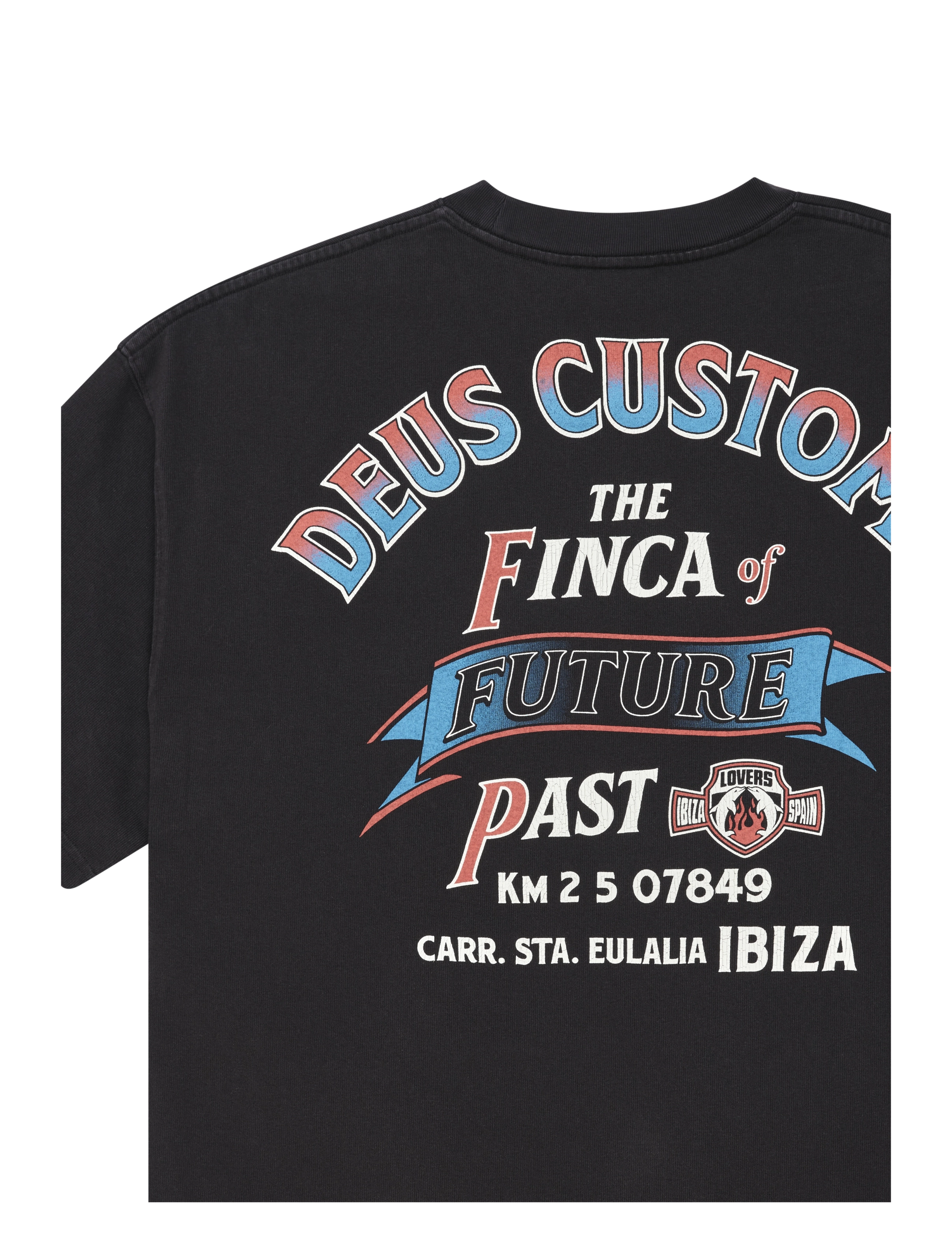 Deus Ex Machina - Lovers Os Tee - short-sleeved t-shirts - black beauty - 5