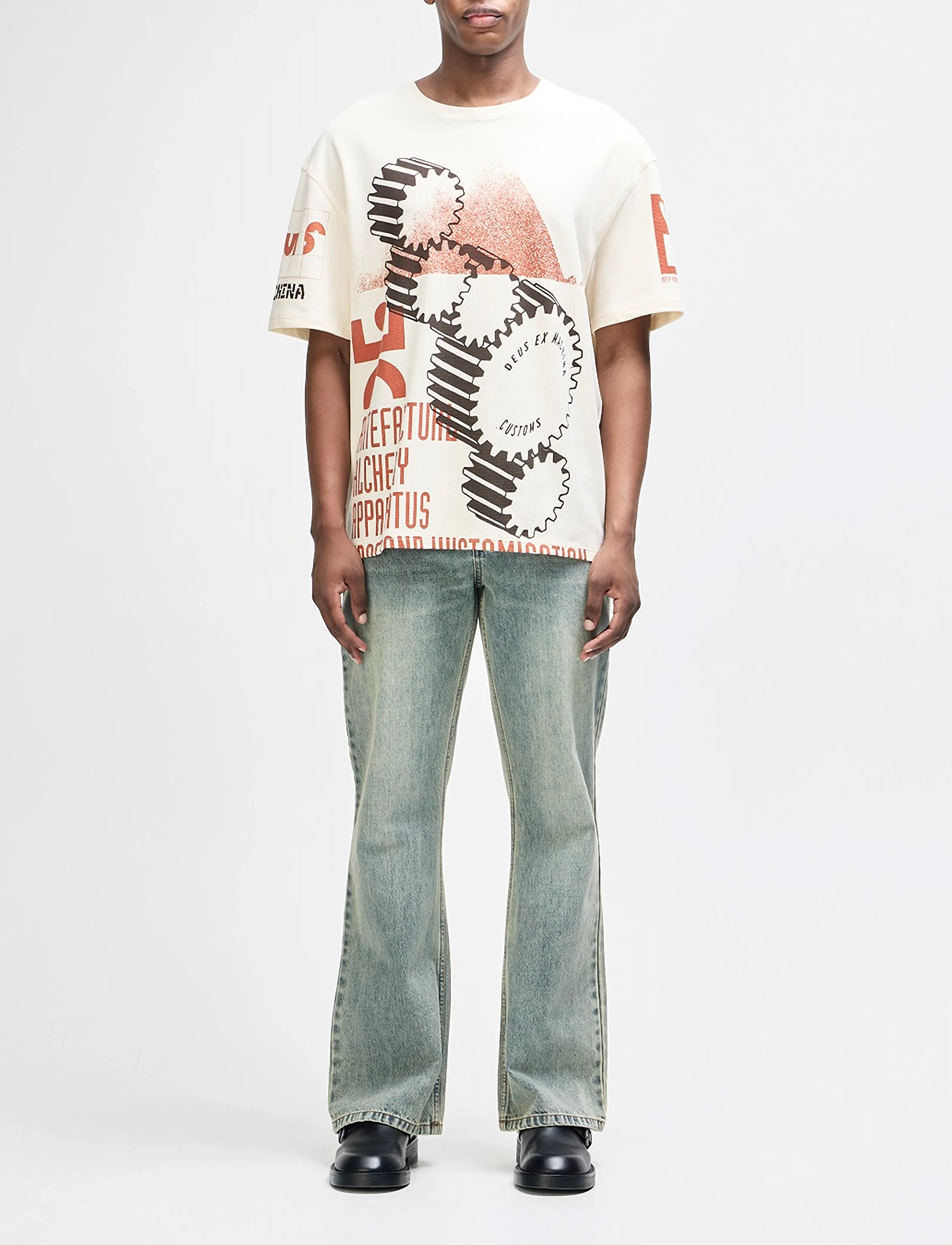 Deus Ex Machina Merz Oversized Tee t-shirts herr – bild 5