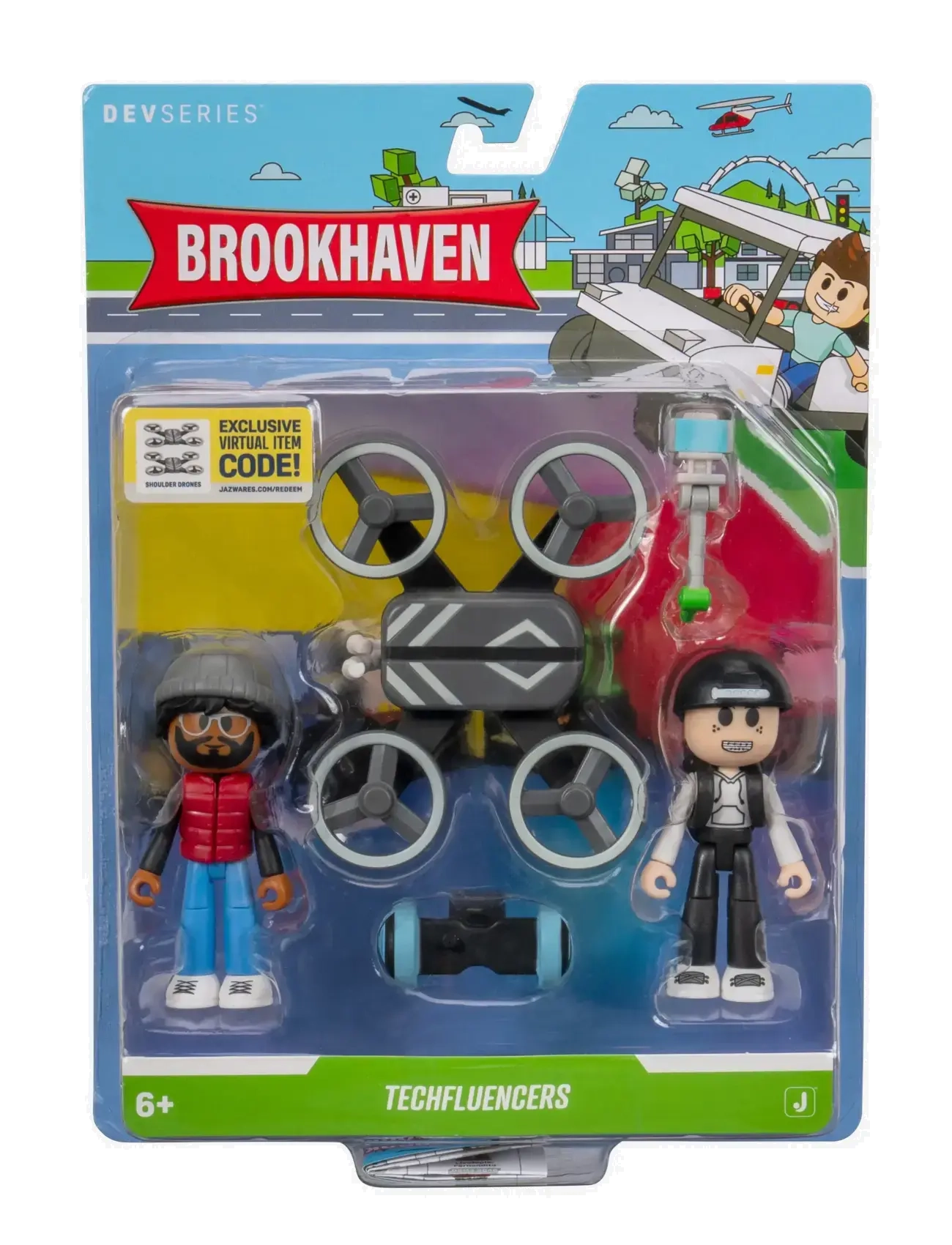 DEV Series Devseries Game Pack Brookhaven: Techfluencers, Børn, Play Sæt, Multi/mønstret, Str: ONE SIZE