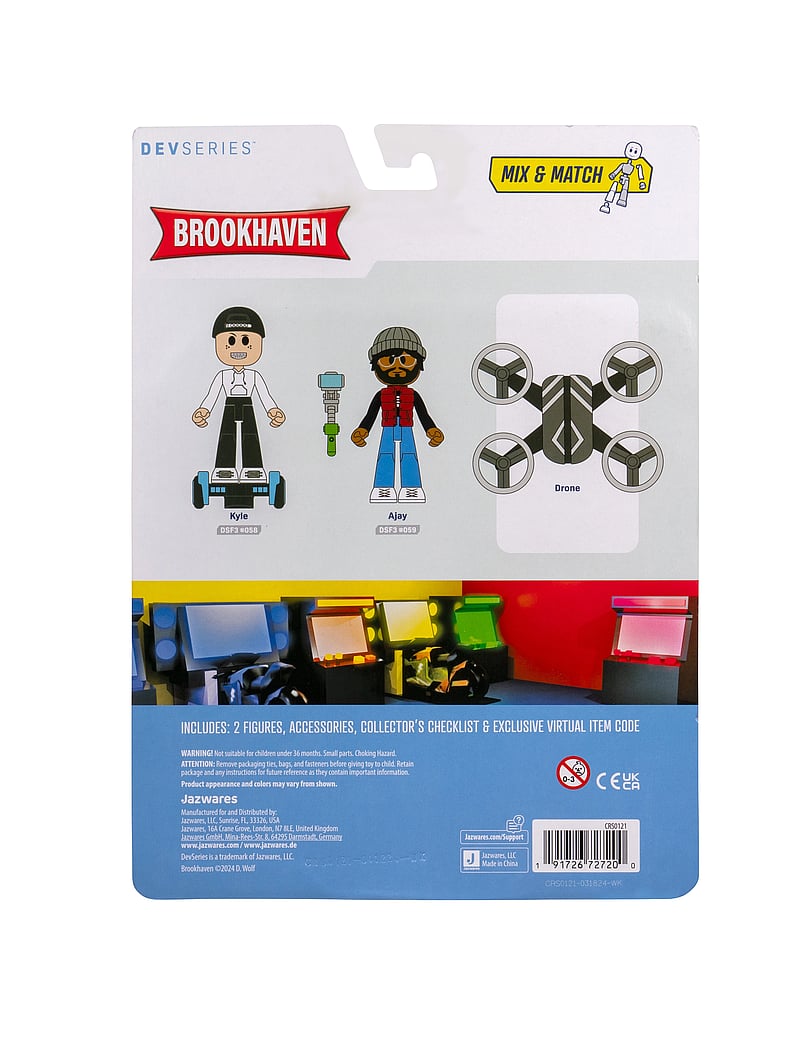 DEV Series - DEVSeries Game Pack - Brookhaven: Techfluencers - leikfangasett - multi - 0