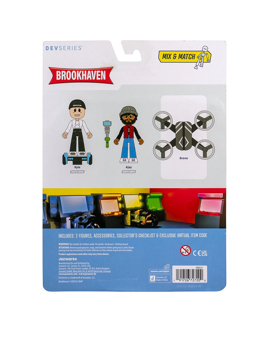 DEV Series - DEVSeries Game Pack - Brookhaven: Techfluencers - legesæt - multi - 0