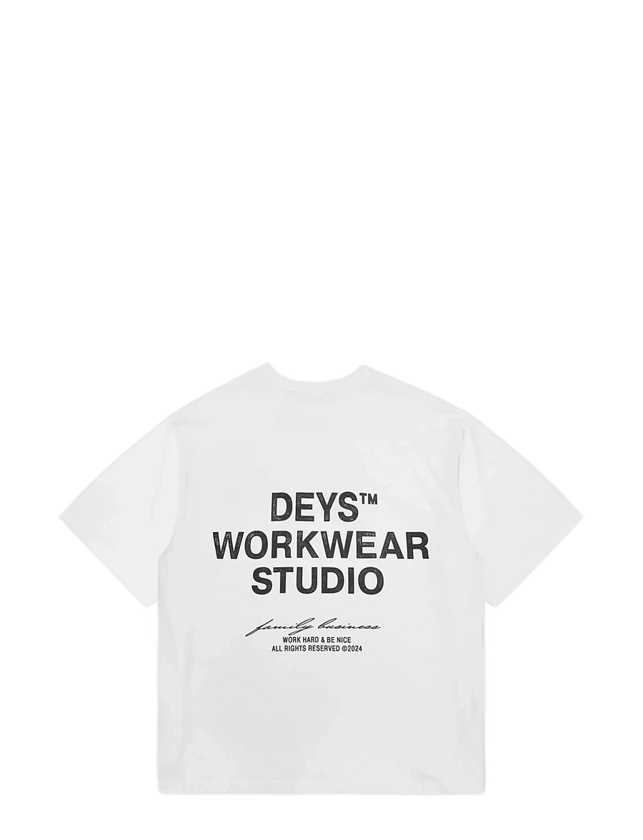 DEYS - Hillside Print T-shirt - lühikeste varrukatega t-särgid - white - 2