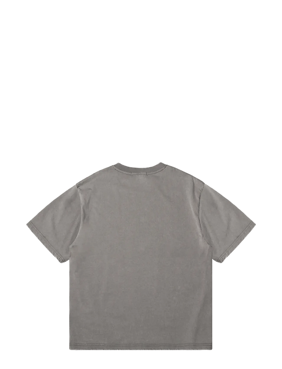 DEYS - Lawndale Print T-shirt - lühikeste varrukatega t-särgid - washed grey - 2