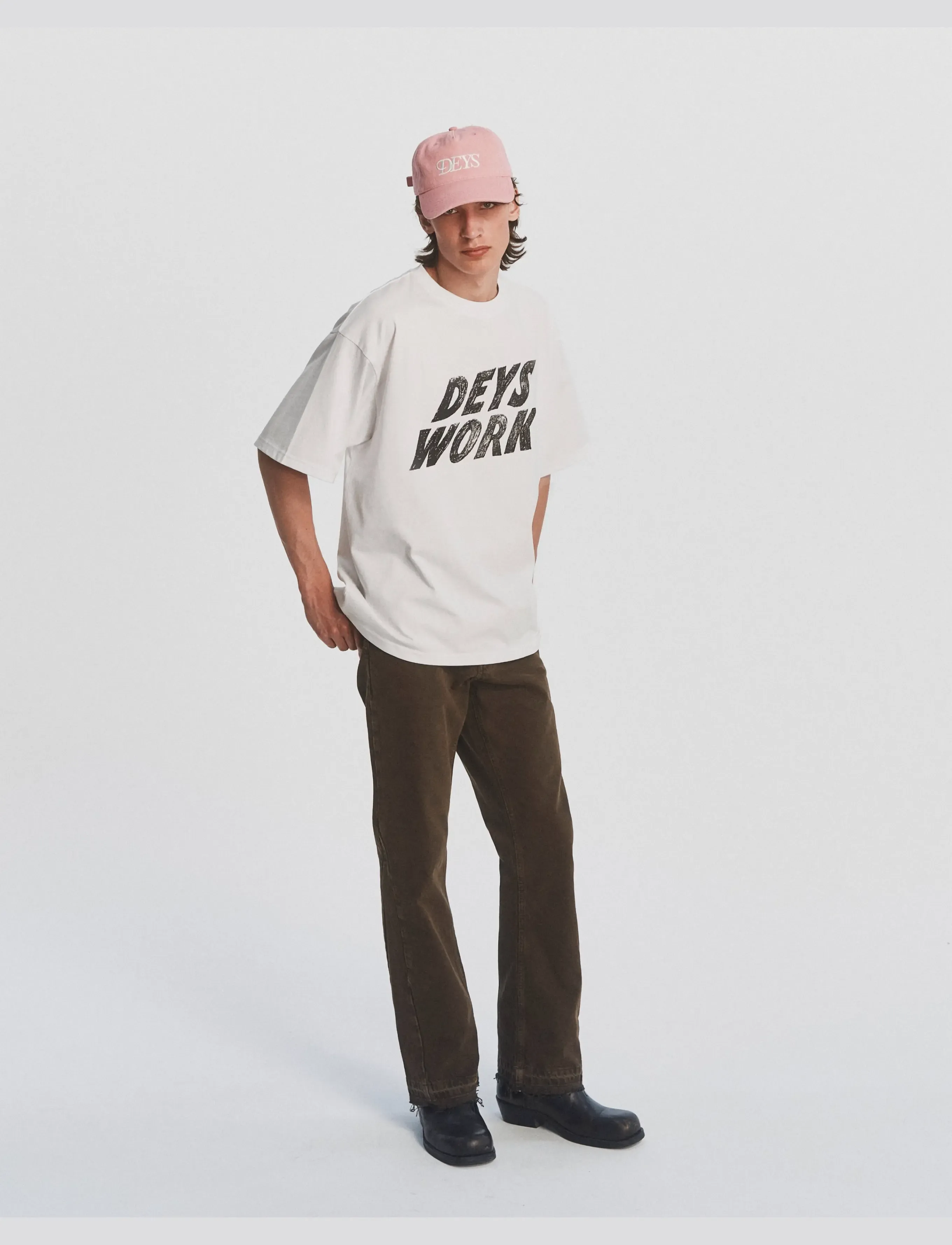 DEYS Moreno Print T-shirt - DEYS - WHITE / white