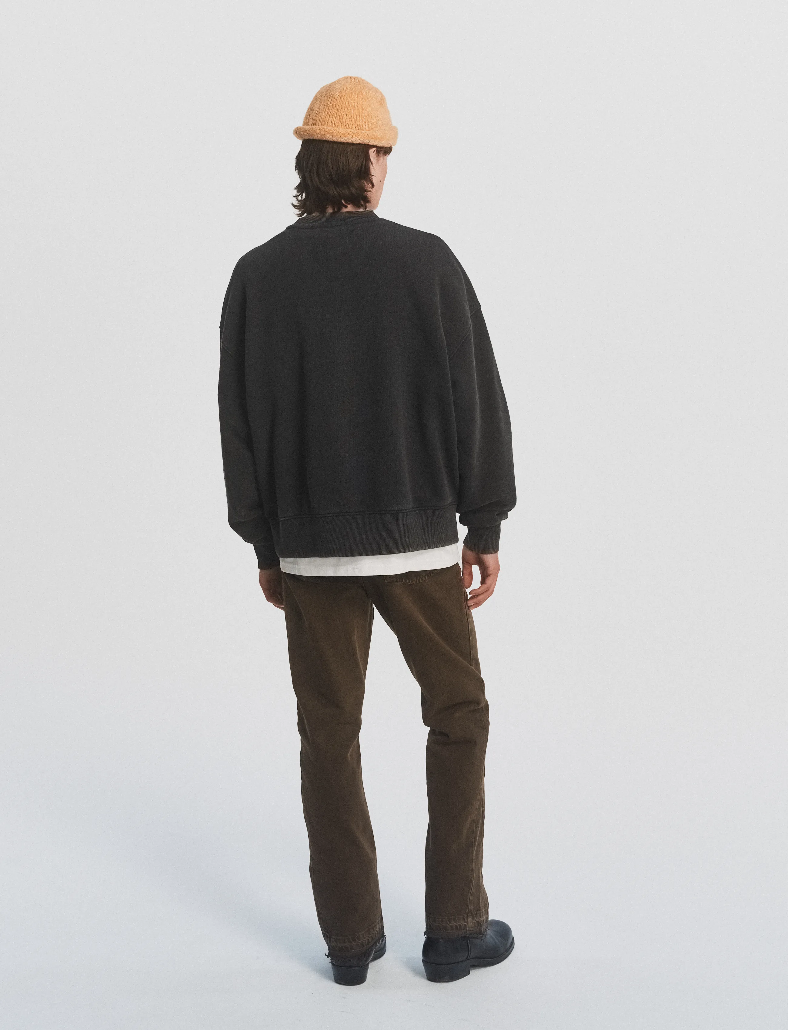 DEYS - Lawndale Crewneck Sweatshirt - dressipluusid - washed black - 3