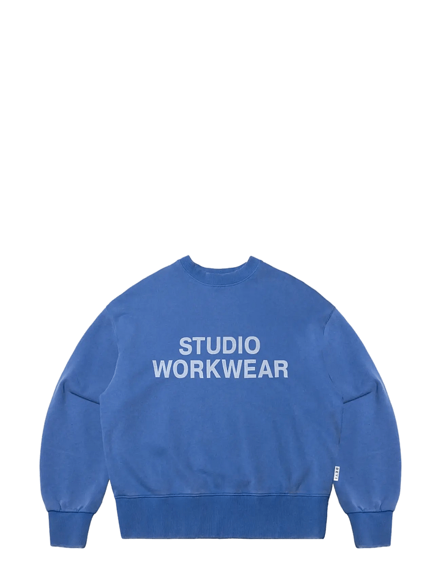 DEYS - Lawndale Crewneck Sweatshirt - dressipluusid - washed blue - 1