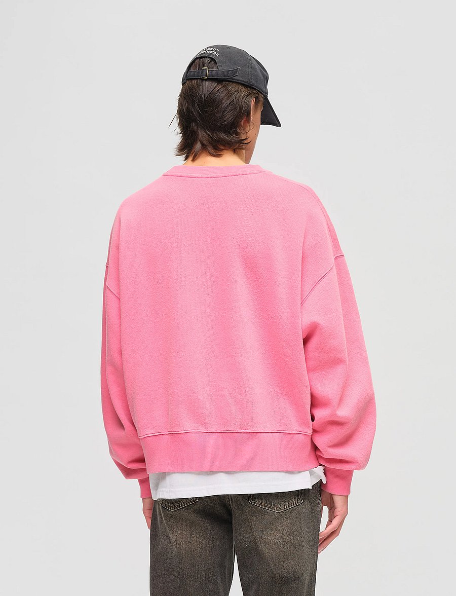 DEYS - Lawndale Crewneck Sweatshirt - dressipluusid - washed pink - 3