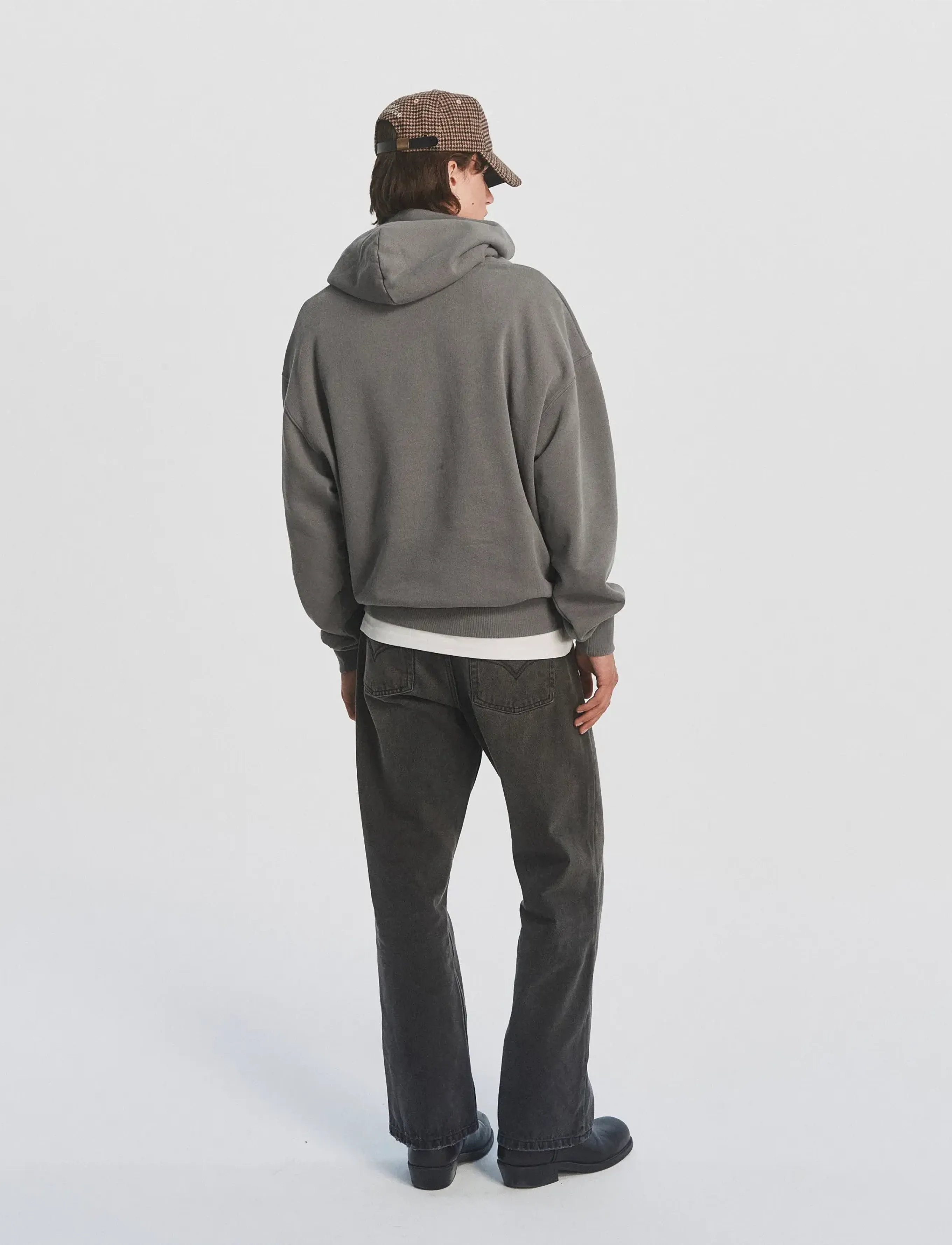 DEYS - Pomona Print Hoodie - kapuutsiga pusad - washed grey - 3