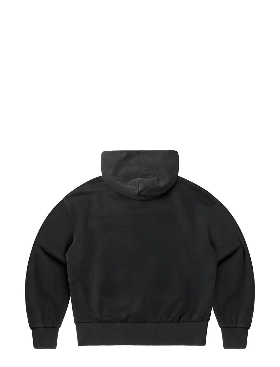 DEYS - Moreno Print Hoodie - washed black - 2